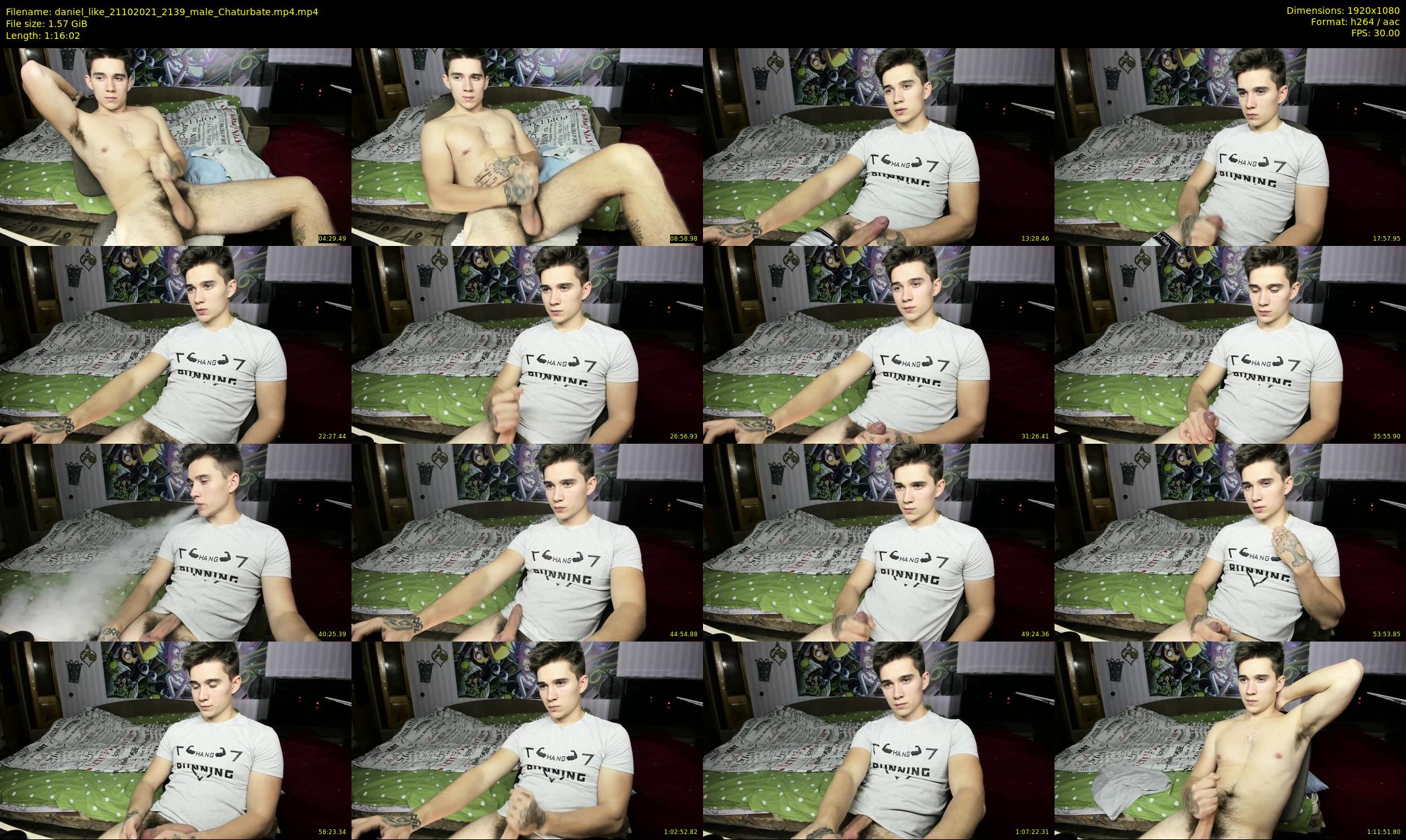 daniel_like — 77 minute Chaturbate male cam show recording, 1080p, Oct 21, 2021