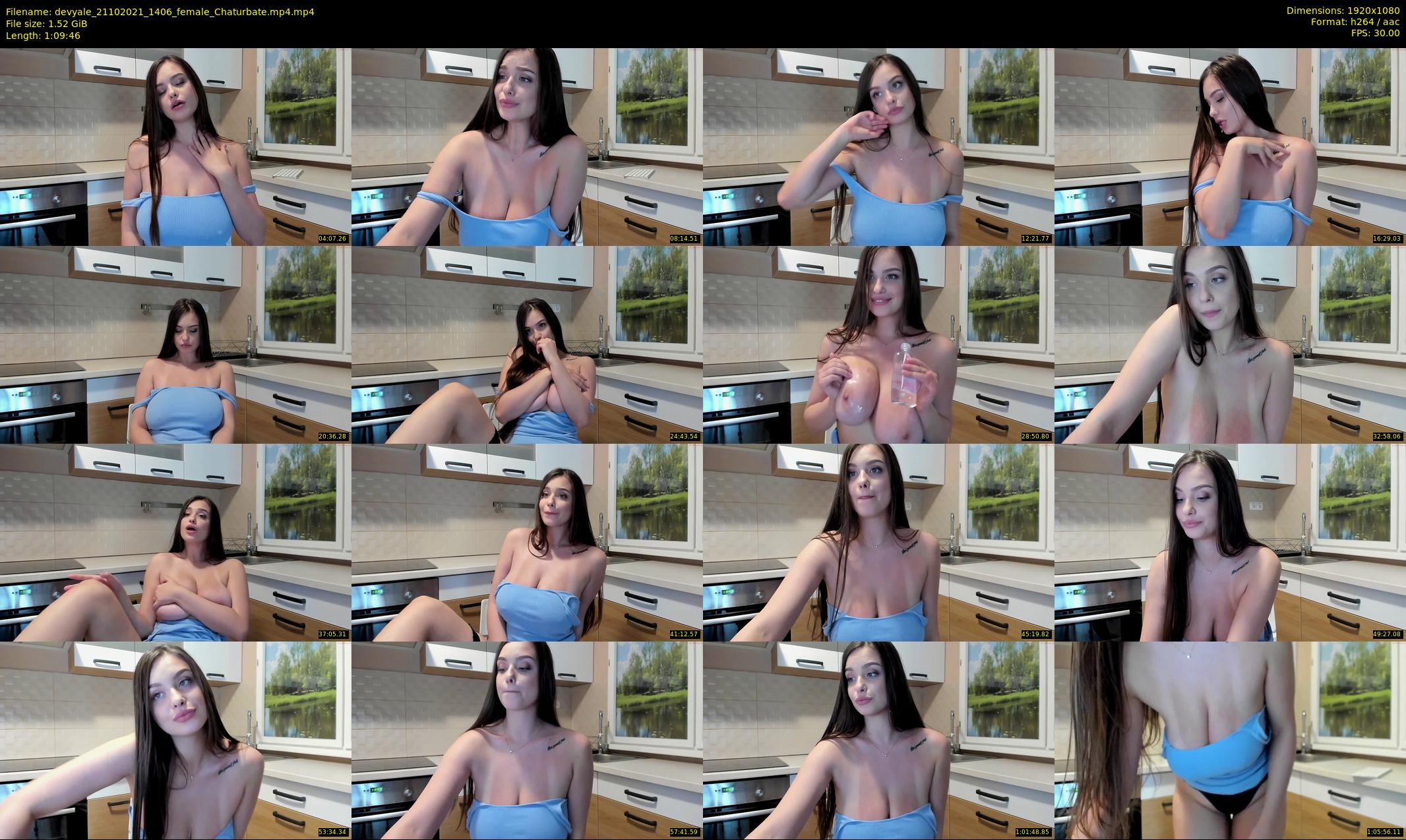 devyale — 70 minute Chaturbate female cam show recording, 1080p, Oct 21, 2021