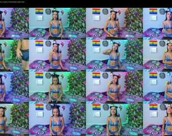 dianayleo — 4 minute Chaturbate couple cam show recording, 720p, Oct 21, 2021
