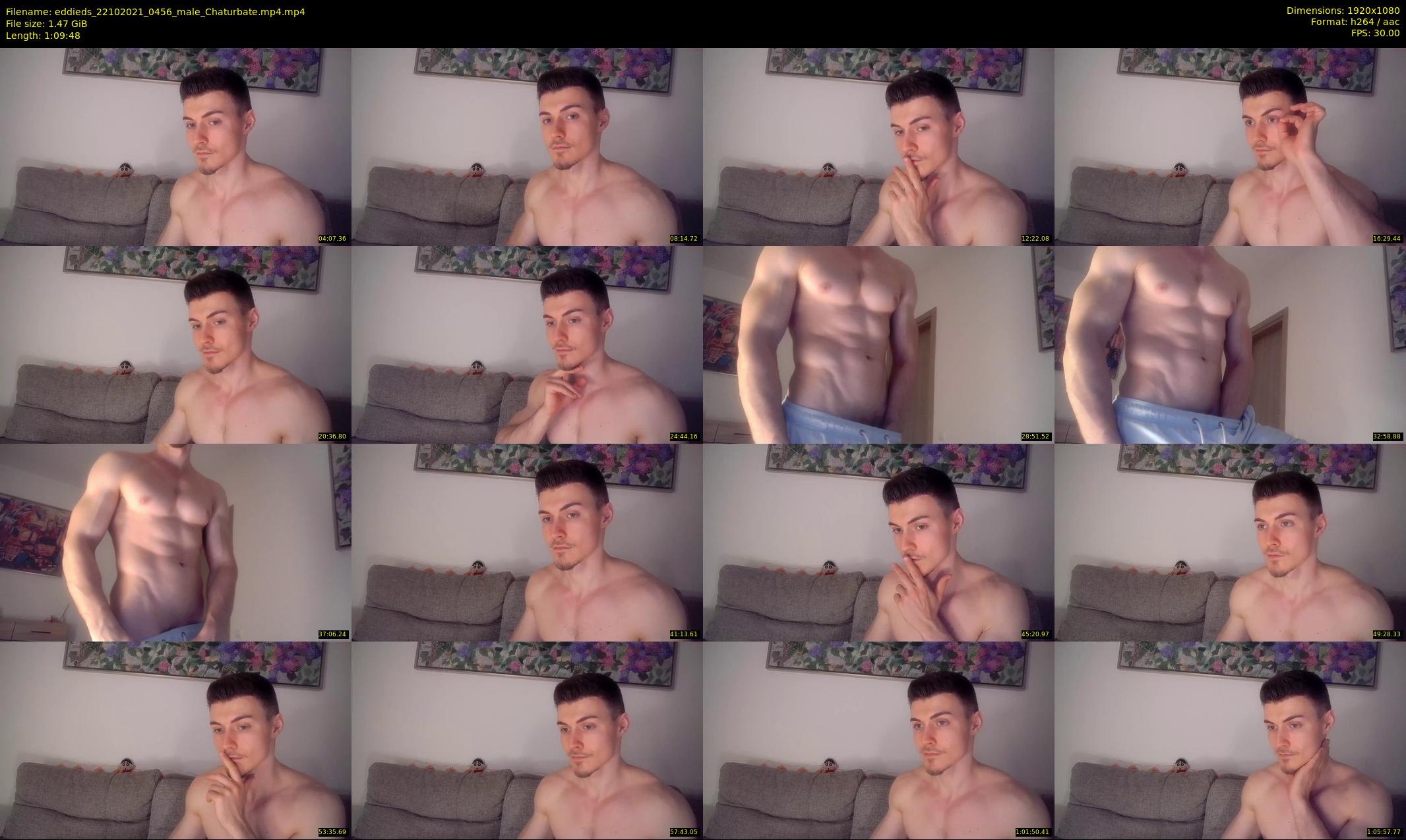 eddieds — 70 minute Chaturbate male cam show recording, 1080p, Oct 22, 2021