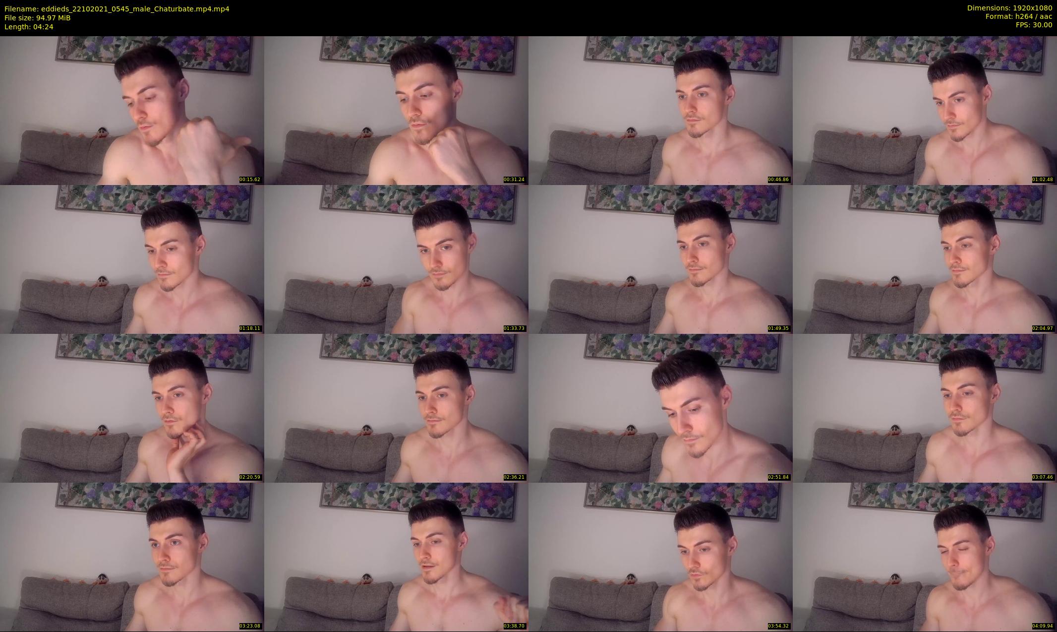 eddieds — 5 minute Chaturbate male cam show recording, 1080p, Oct 22, 2021
