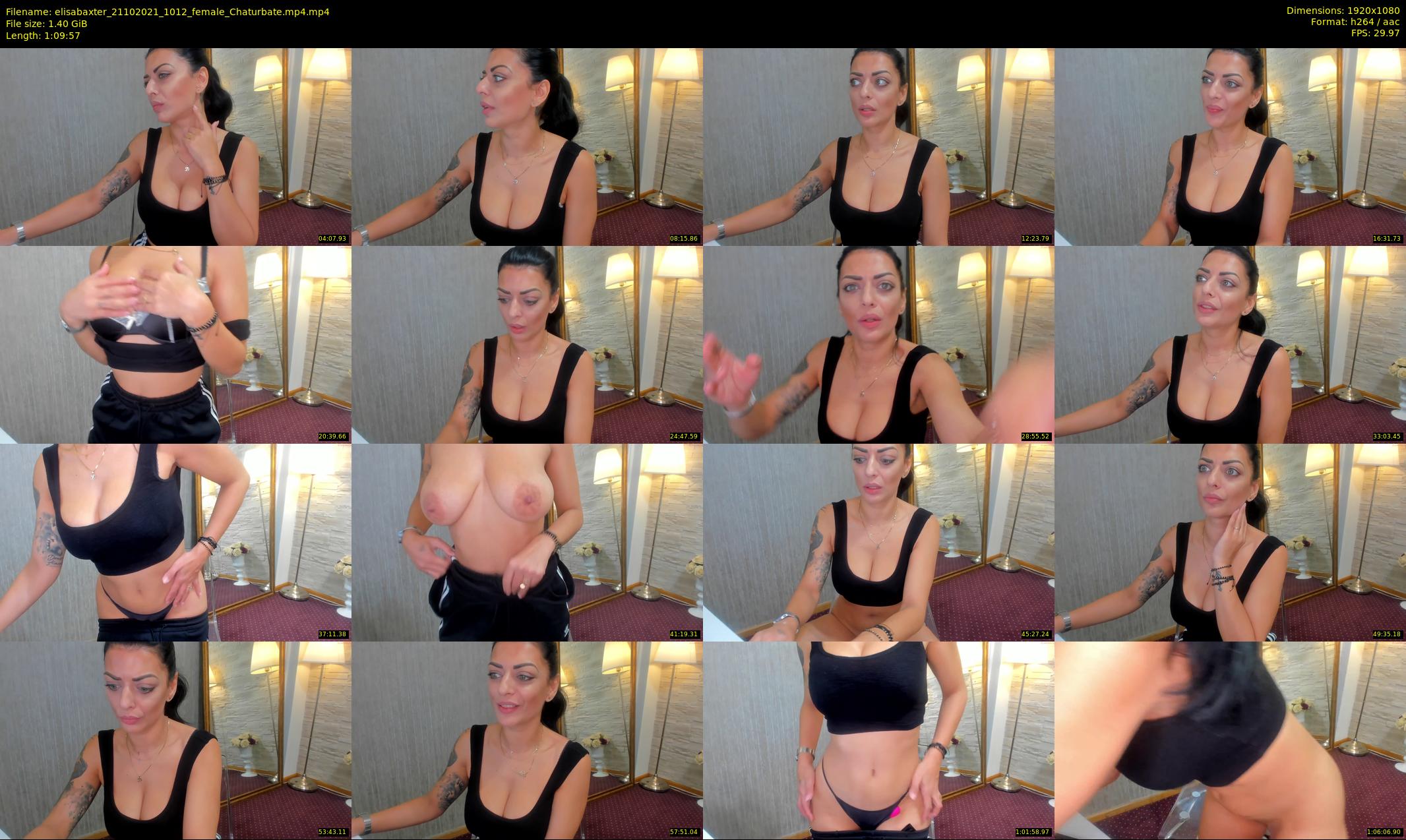 elisabaxter — 70 minute Chaturbate female cam show recording, 1080p, Oct 21, 2021