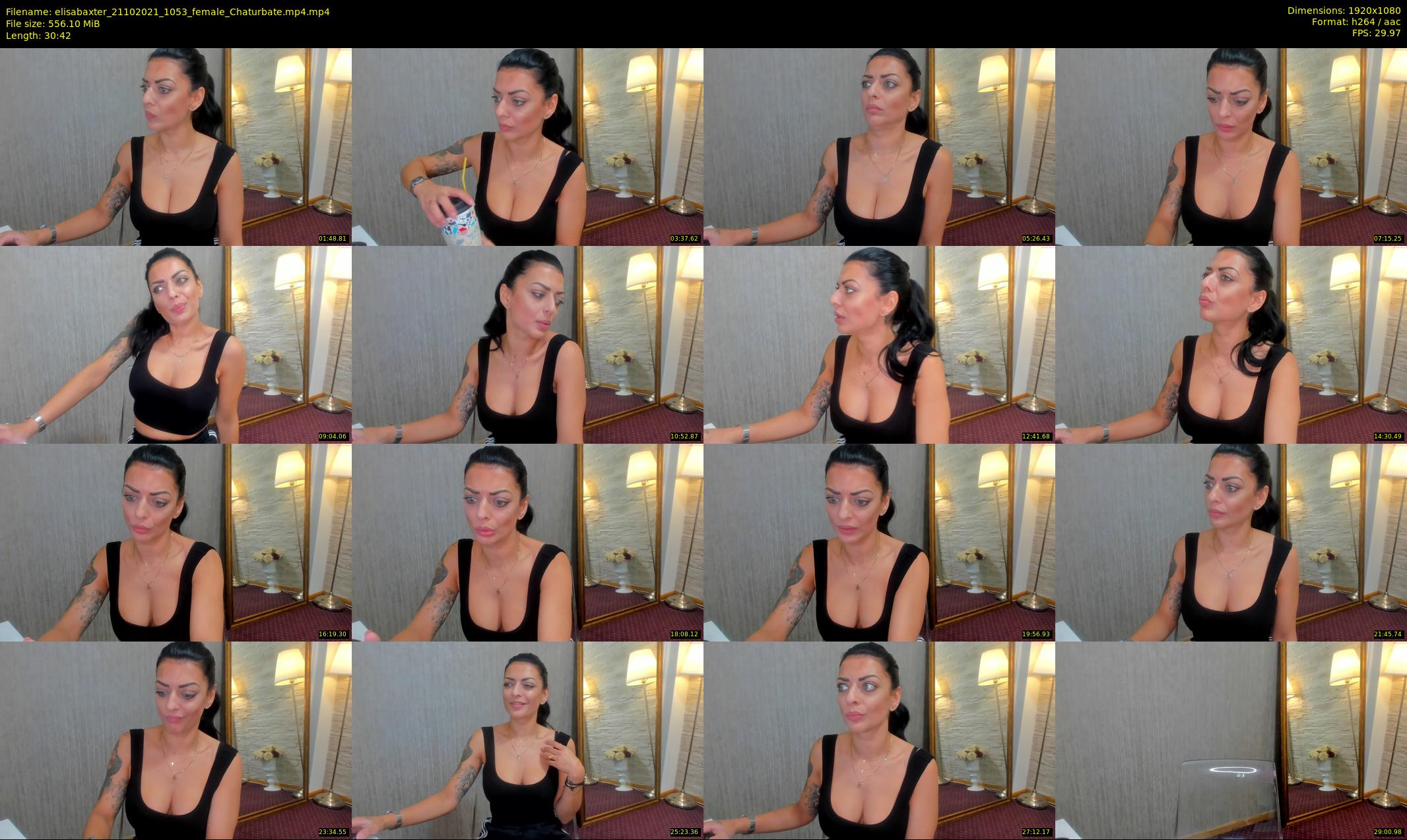 elisabaxter — 31 minute Chaturbate female cam show recording, 1080p, Oct 21, 2021