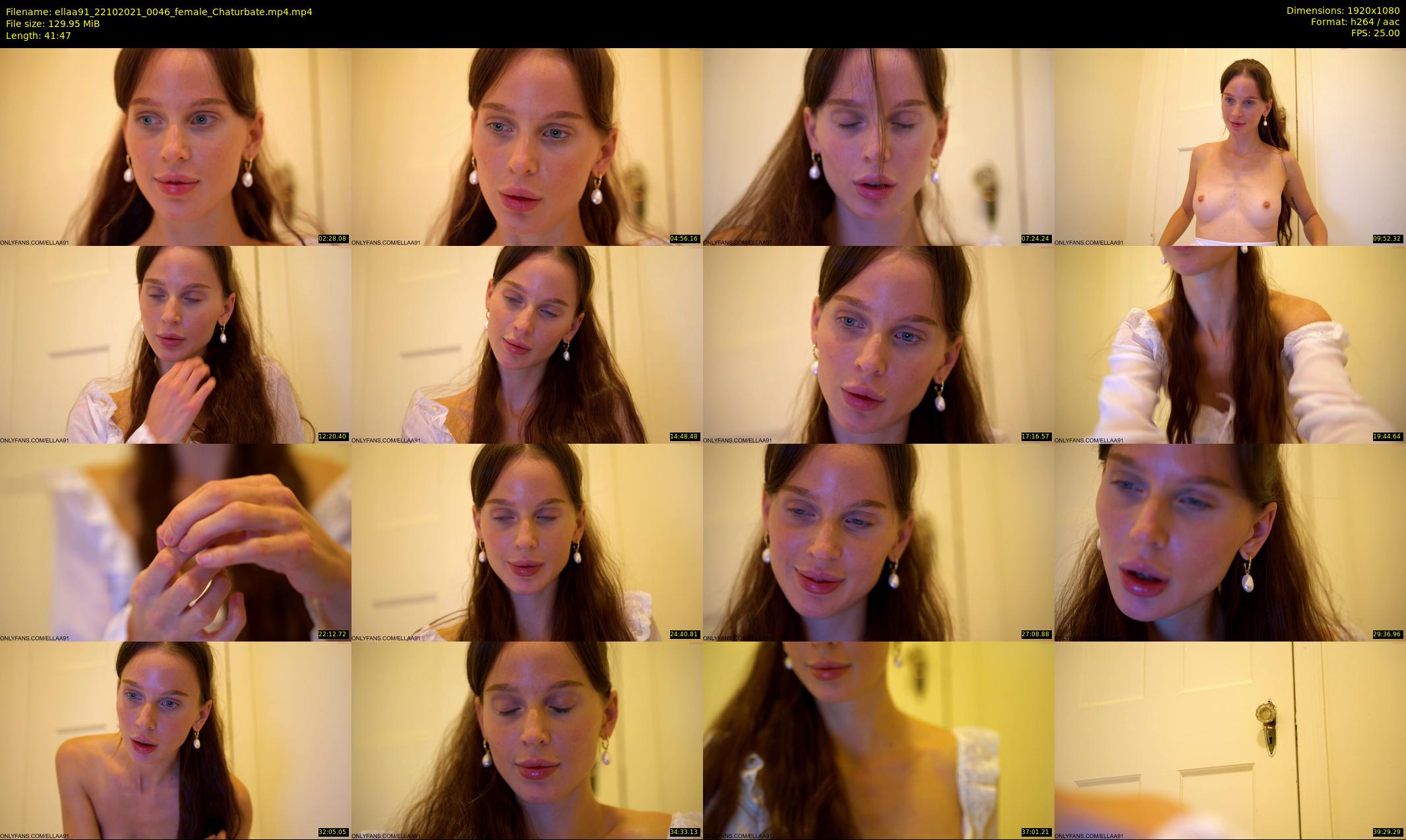 ellaa91 — 42 minute Chaturbate female cam show recording, 1080p, Oct 22, 2021