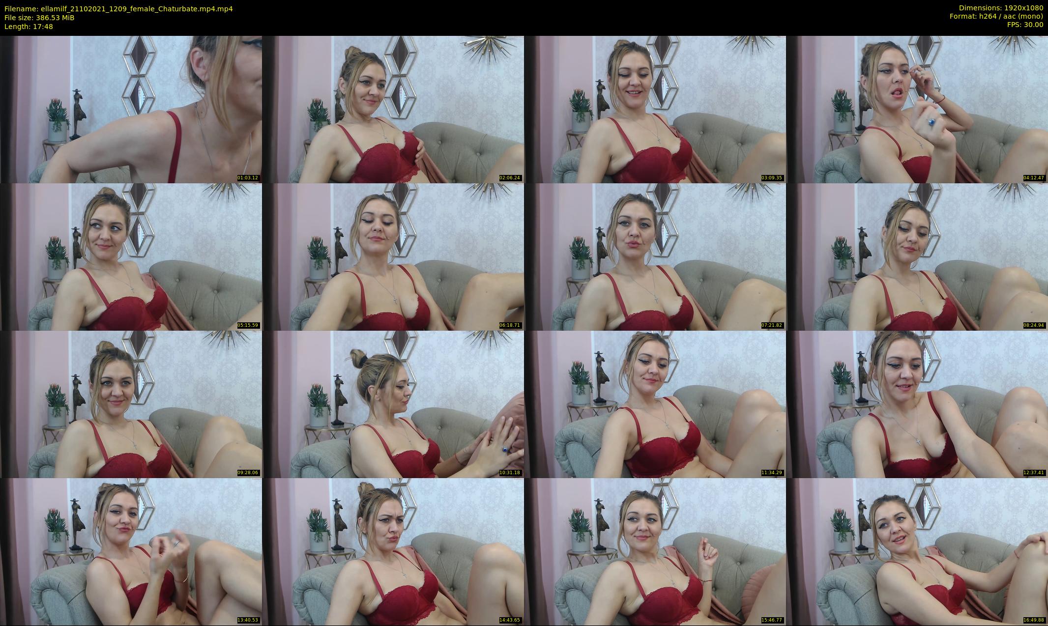 ellamilf — 18 minute Chaturbate female cam show recording, 1080p, Oct 21, 2021