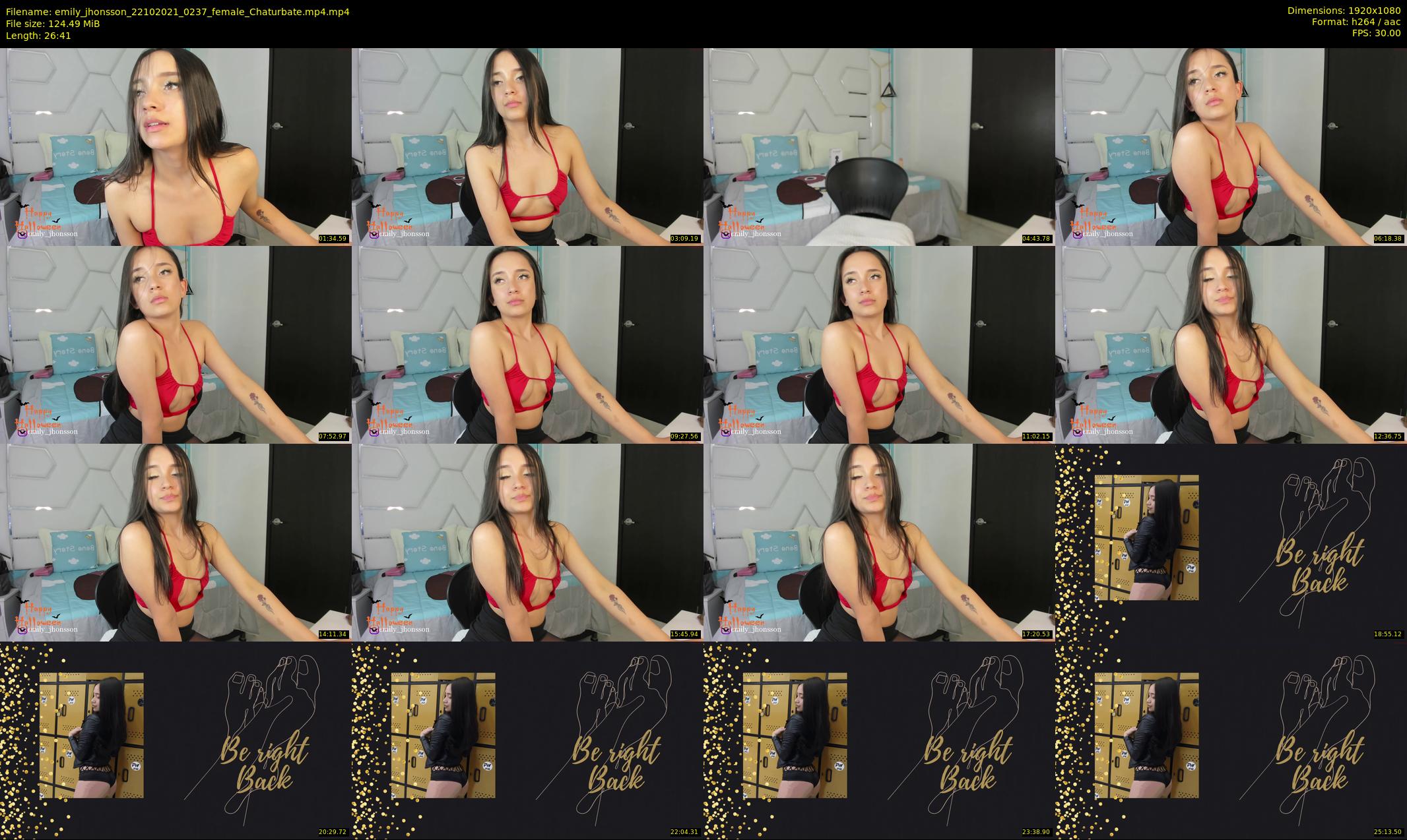 emily_jhonsson — 27 minute Chaturbate female cam show recording, 1080p, Oct 22, 2021