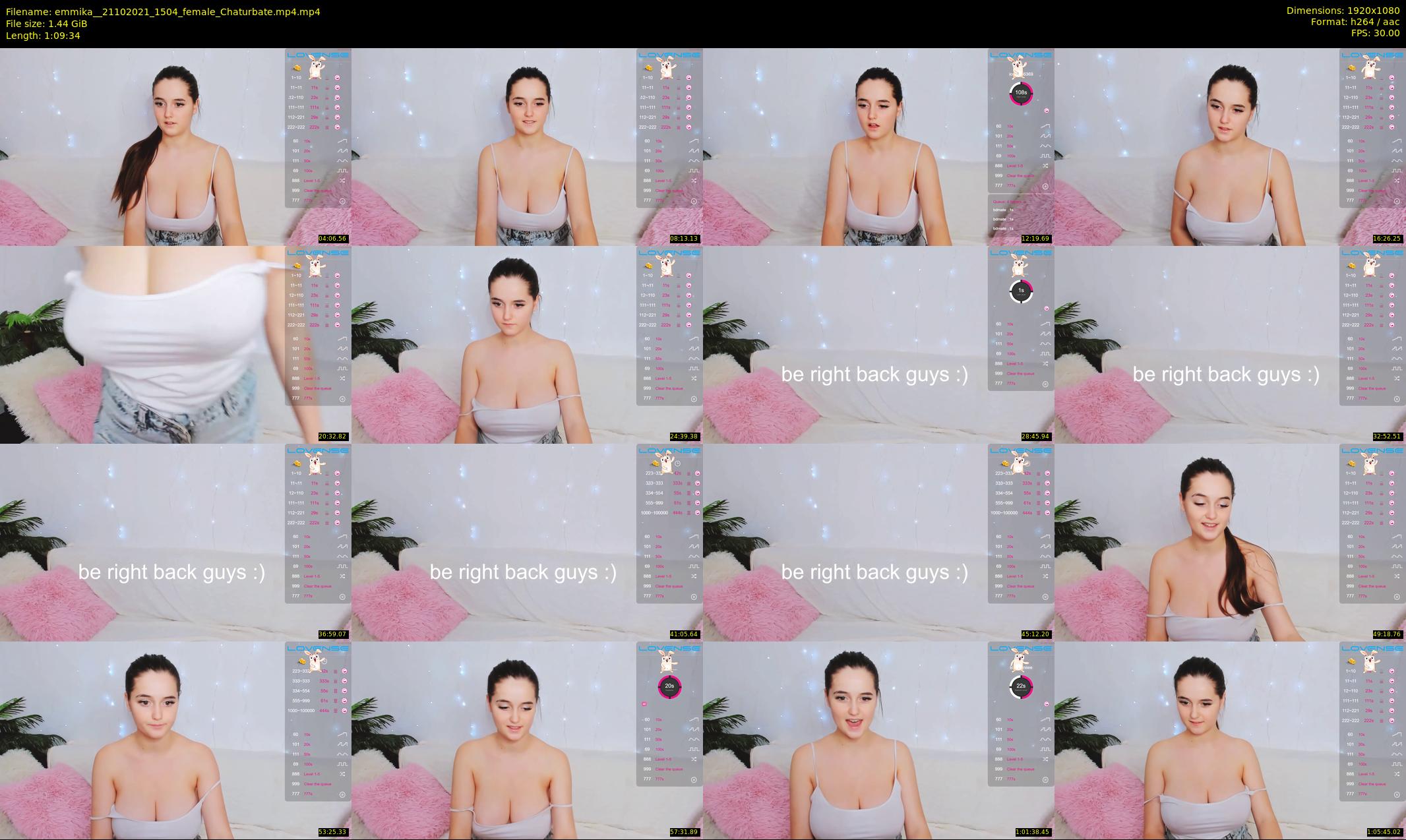 emmika_ — 70 minute Chaturbate female cam show recording, 1080p, Oct 21, 2021