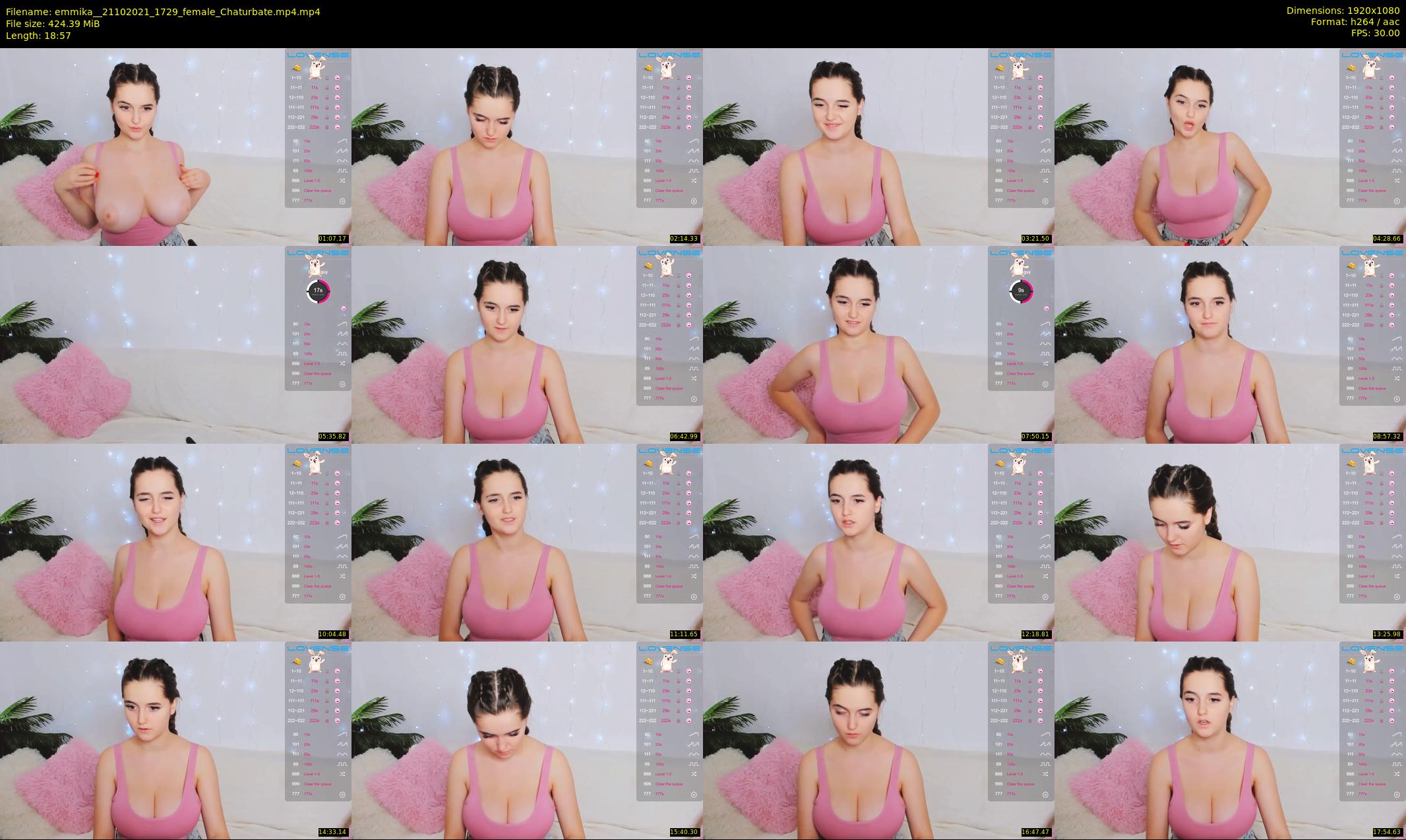 emmika_ — 19 minute Chaturbate female cam show recording, 1080p, Oct 21, 2021