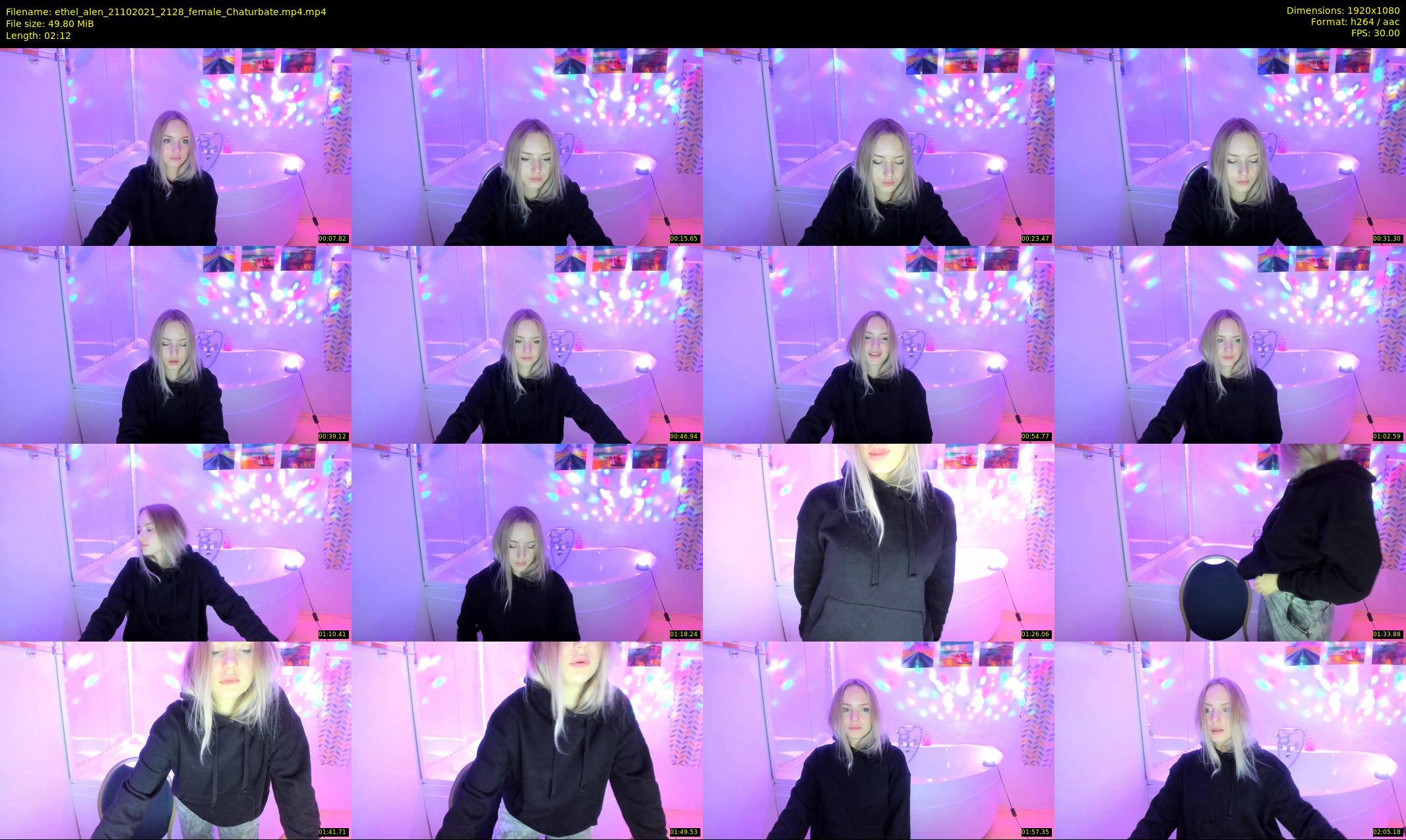 ethel_alen — 3 minute Chaturbate female cam show recording, 1080p, Oct 21, 2021