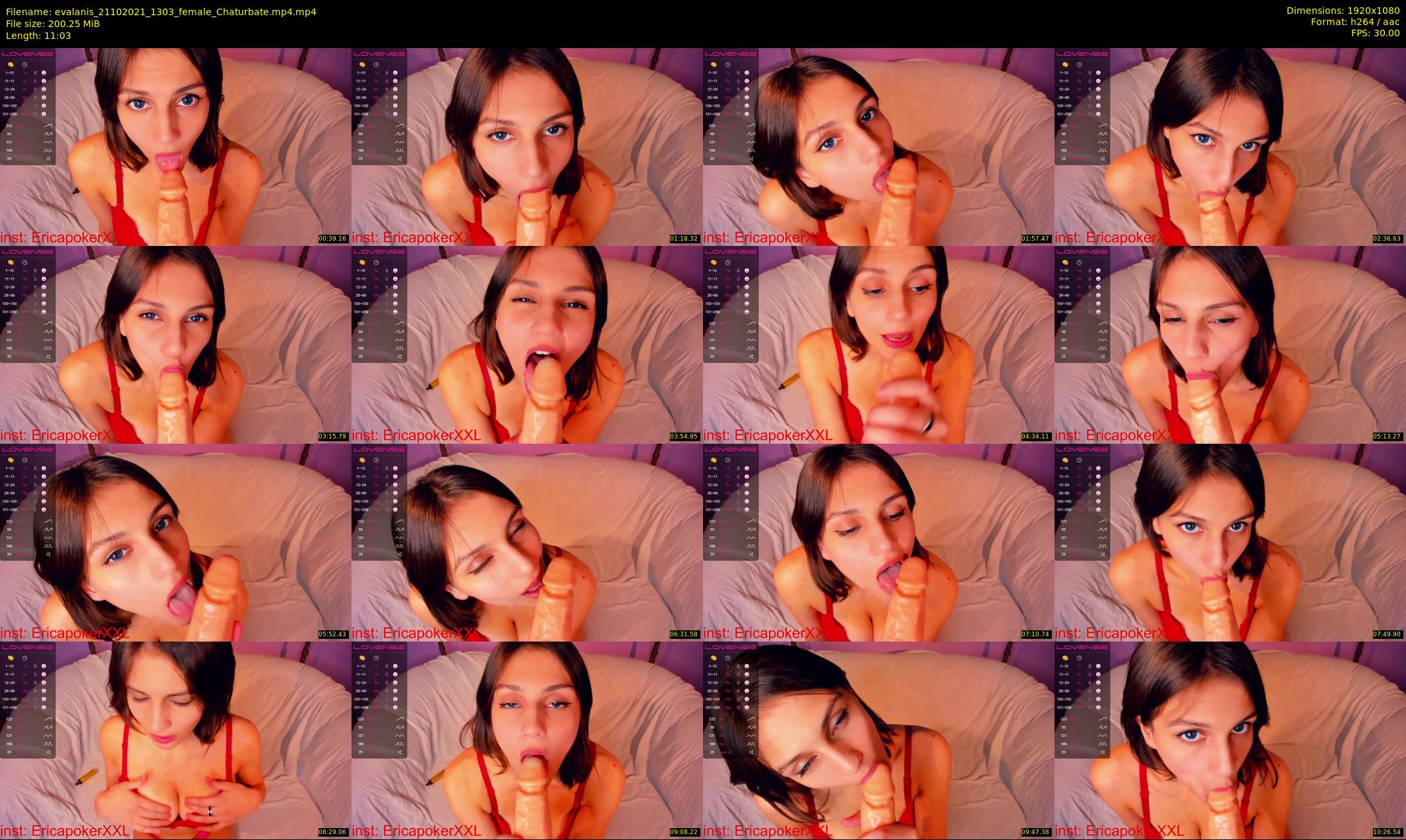 evalanis — 12 minute Chaturbate couple cam show recording, 1080p, Oct 21, 2021