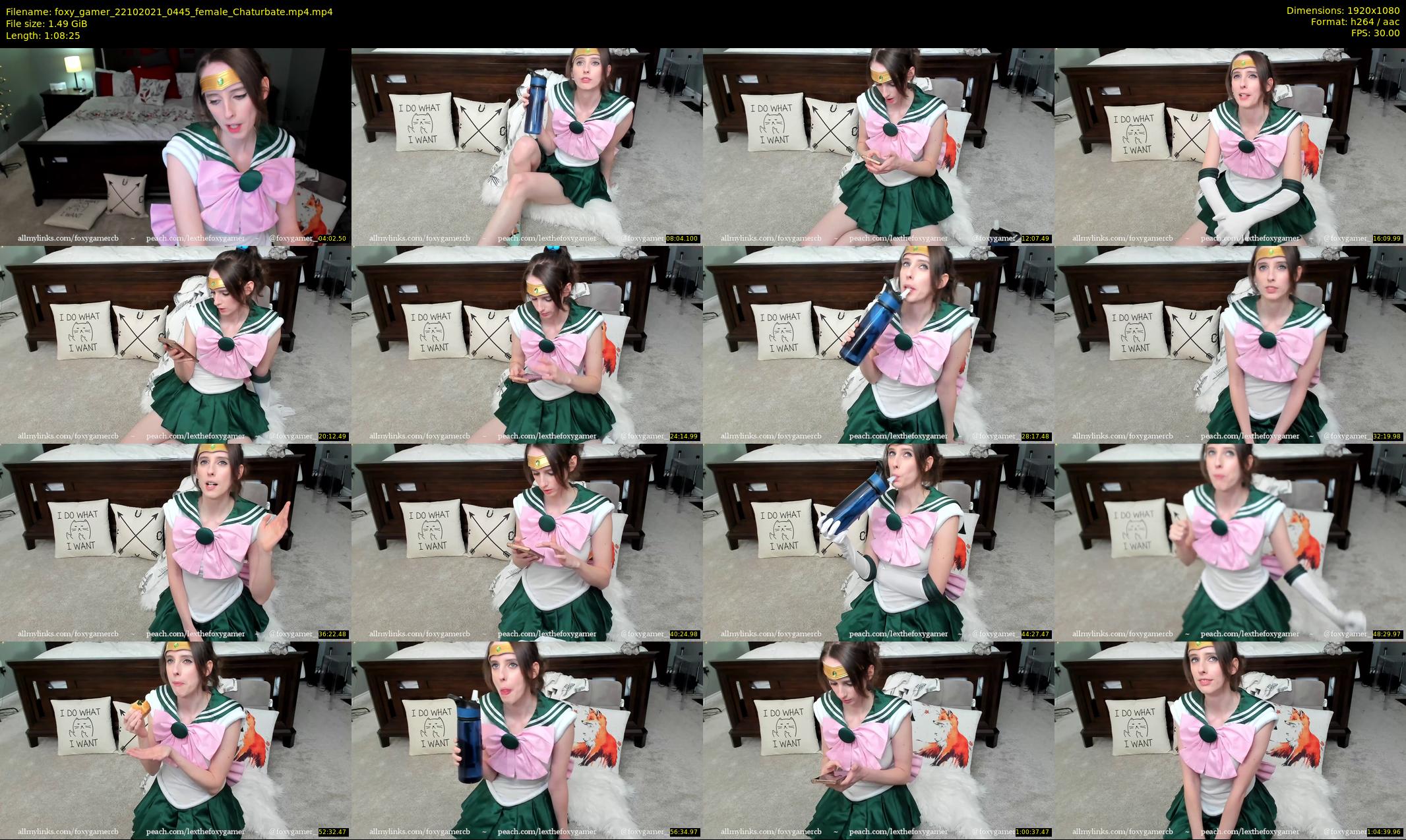 foxy_gamer — 69 minute Chaturbate female cam show recording, 1080p, Oct 22, 2021