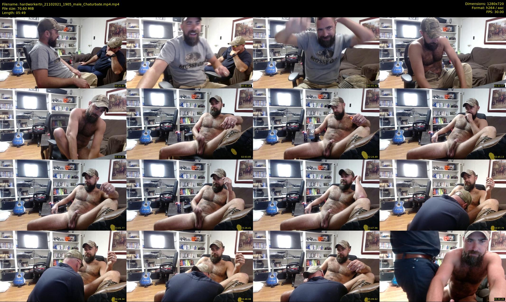 hardworkertn — 6 minute Chaturbate male cam show recording, 720p, Oct 21, 2021