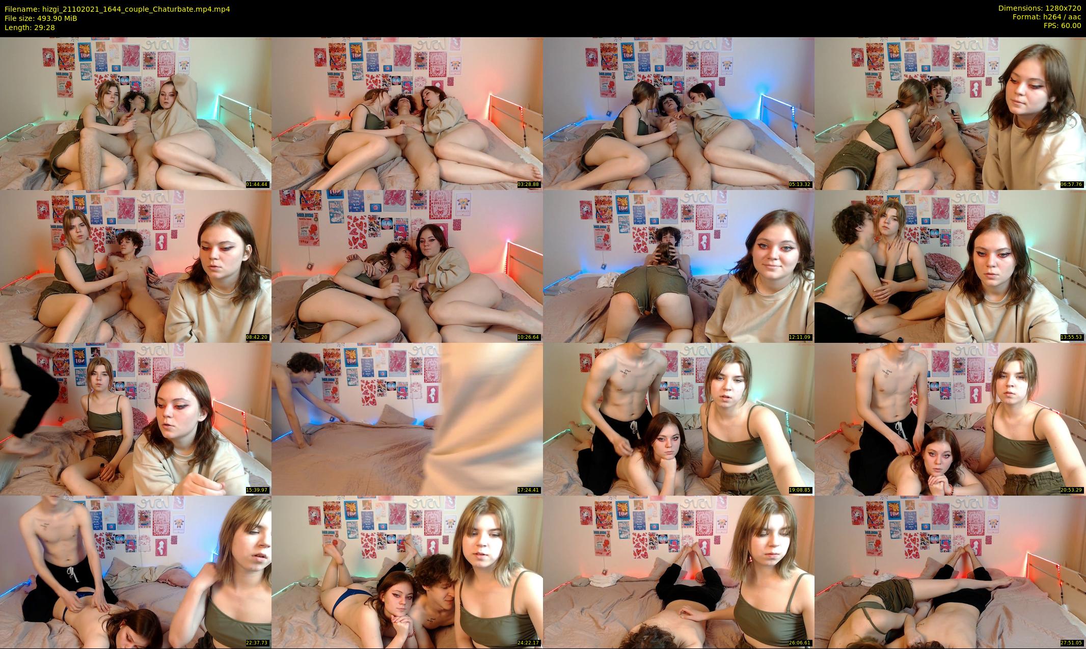 hizgi — 30 minute Chaturbate couple cam show recording, 720p, Oct 21, 2021
