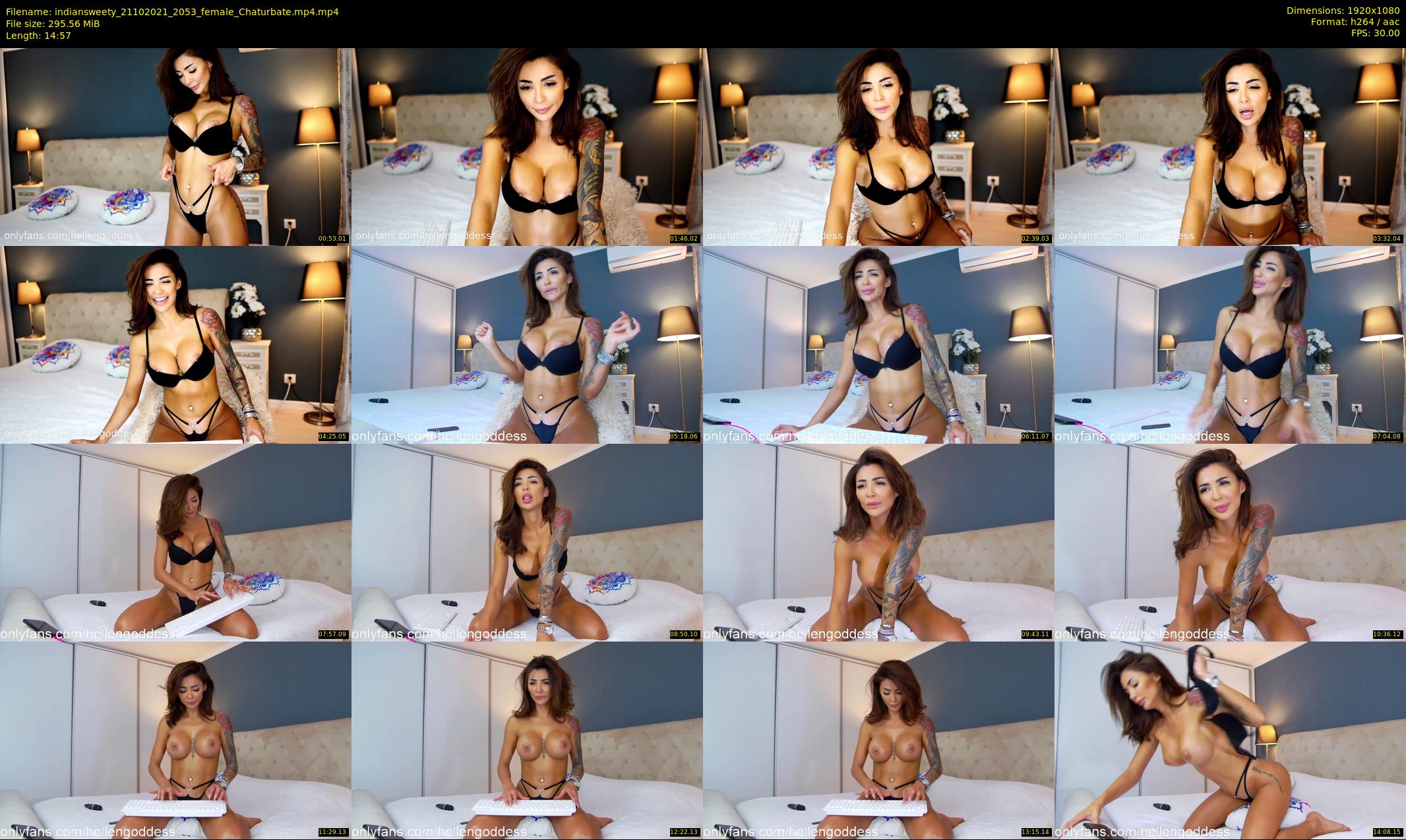 indiansweety — 15 minute Chaturbate female cam show recording, 1080p, Oct 21, 2021