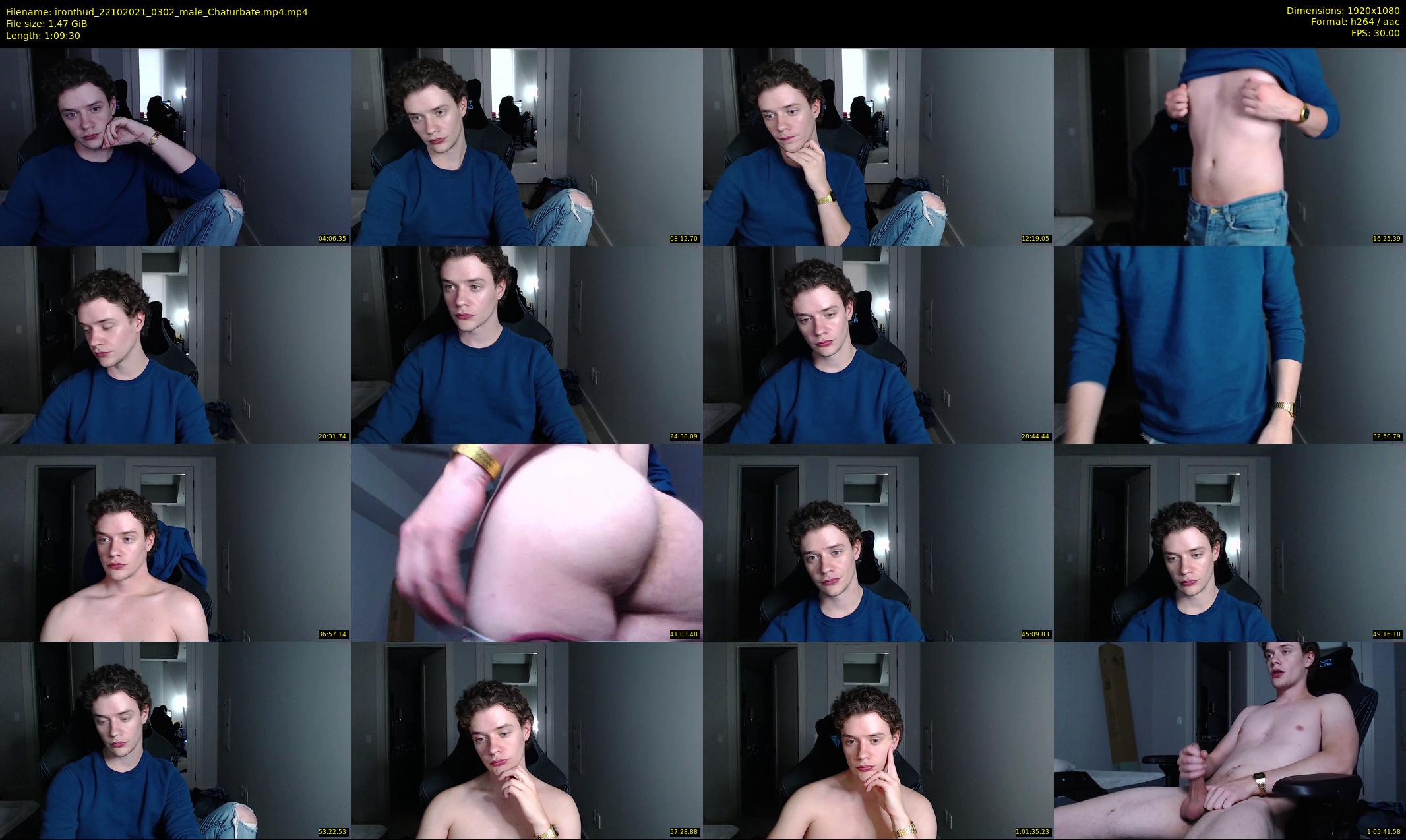 ironthud — 70 minute Chaturbate male cam show recording, 1080p, Oct 22, 2021