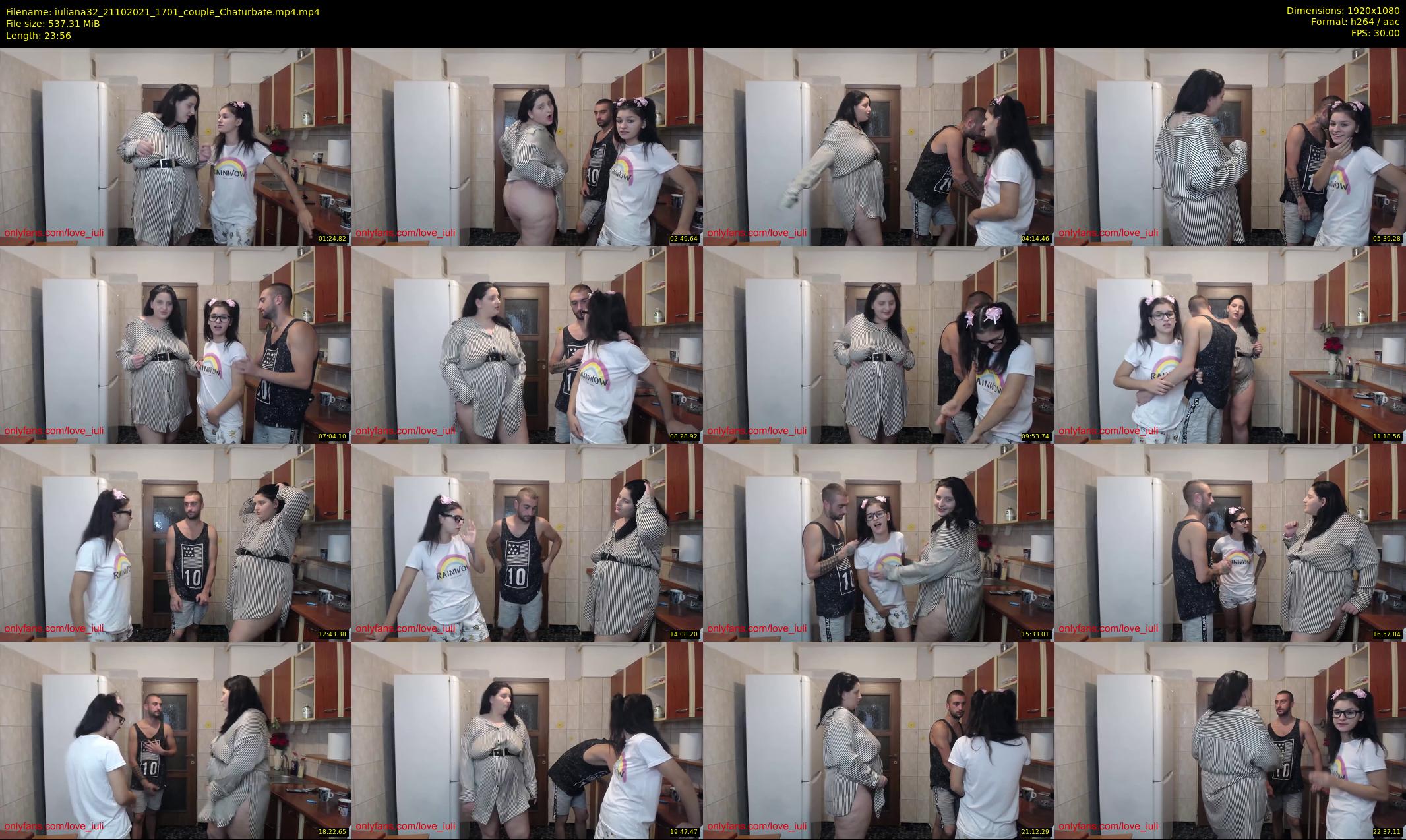 iuliana32 — 24 minute Chaturbate couple cam show recording, 1080p, Oct 21, 2021