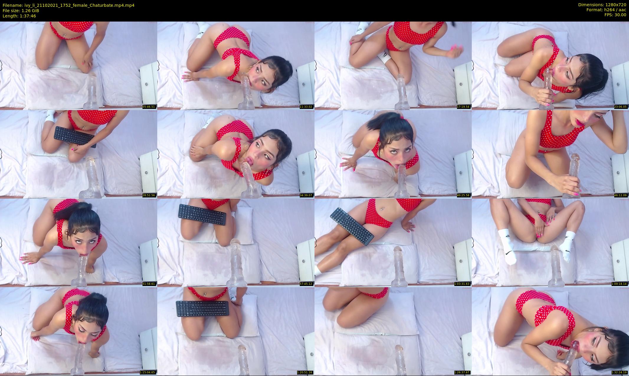 ivy_li — 98 minute Chaturbate female cam show recording, 720p, Oct 21, 2021