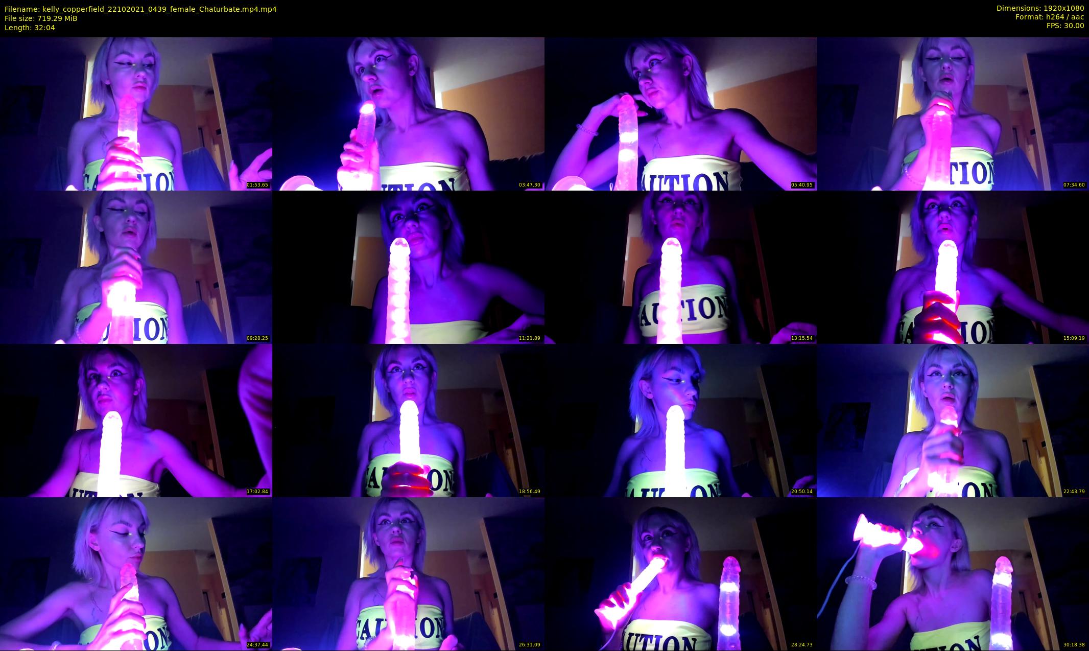 kelly_copperfield — 33 minute Chaturbate female cam show recording, 1080p, Oct 22, 2021