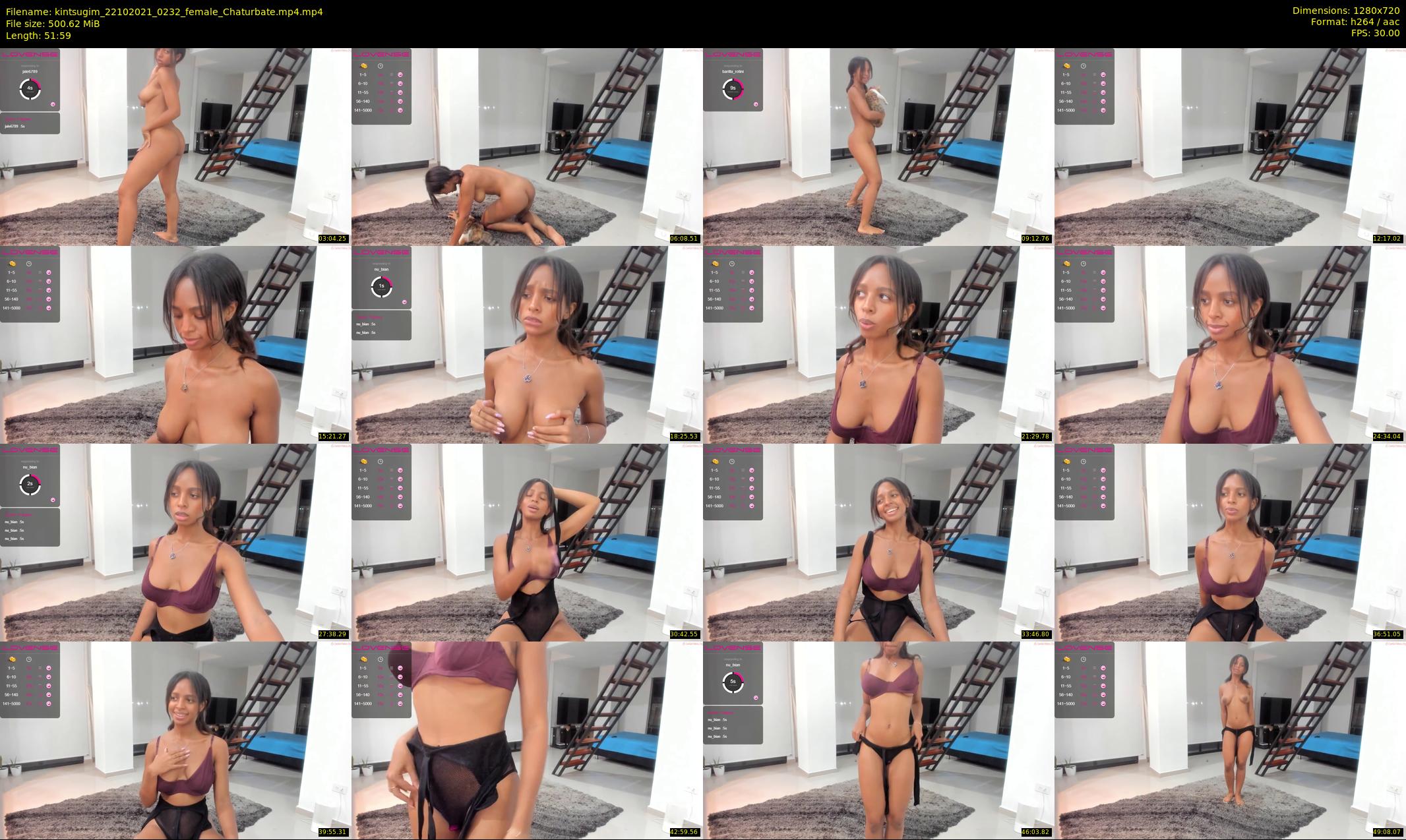 kintsugim — 52 minute Chaturbate female cam show recording, 720p, Oct 22, 2021