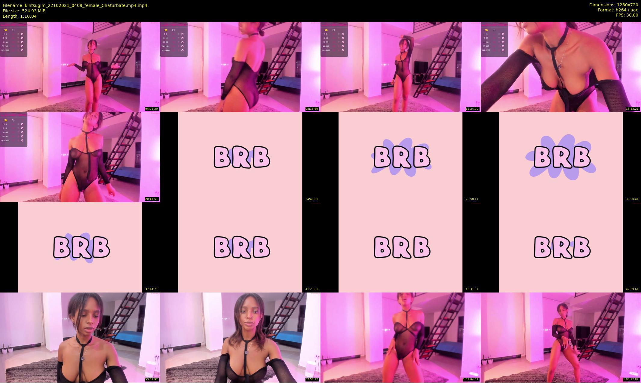 kintsugim — 71 minute Chaturbate female cam show recording, 720p, Oct 22, 2021