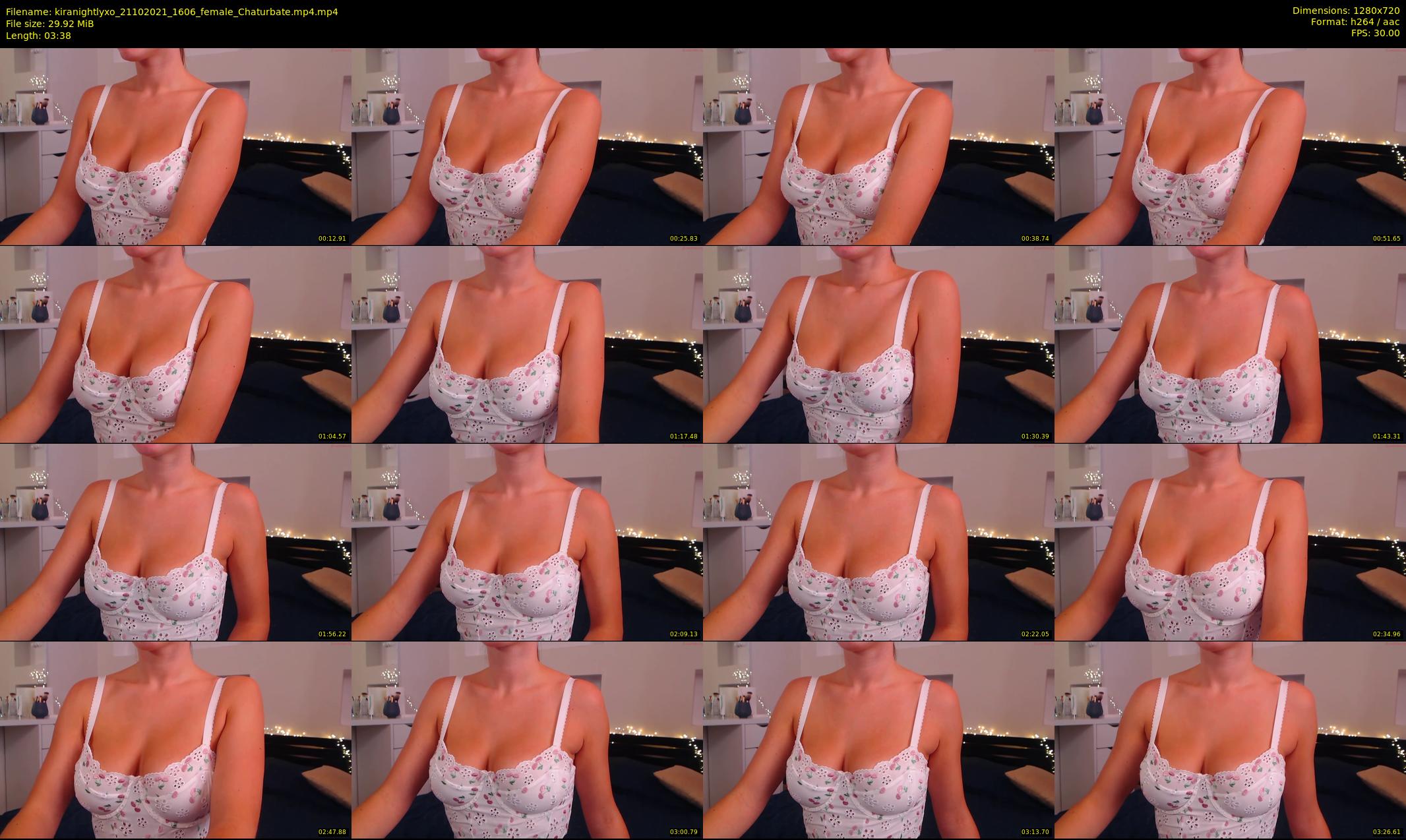 kiranightlyxo — 4 minute Chaturbate female cam show recording, 720p, Oct 21, 2021