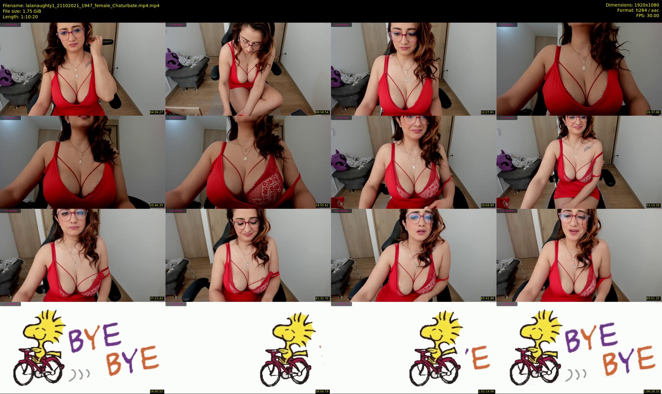 lalanaughty1 — 71 minute Chaturbate female cam show recording, 1080p, Oct 21, 2021