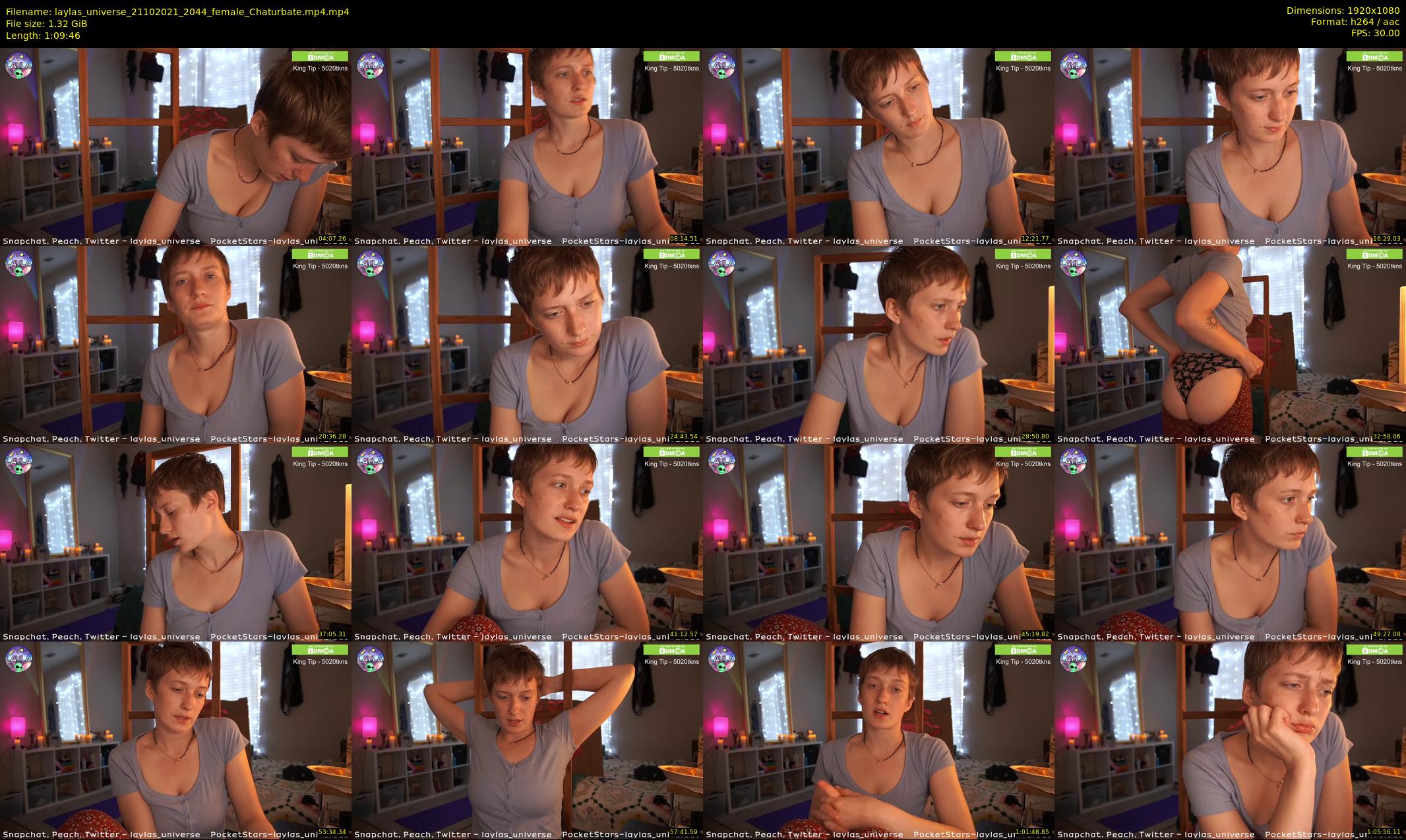 laylas_universe — 70 minute Chaturbate female cam show recording, 1080p, Oct 21, 2021