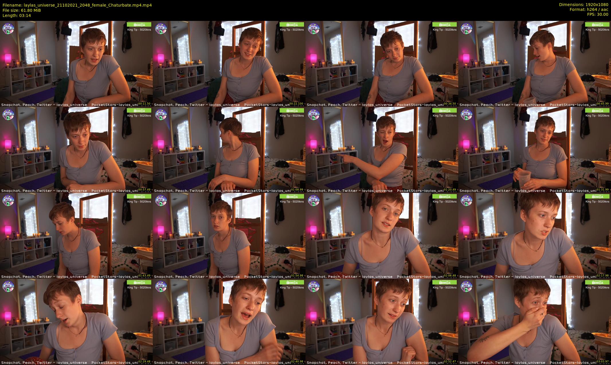 laylas_universe — 4 minute Chaturbate female cam show recording, 1080p, Oct 21, 2021