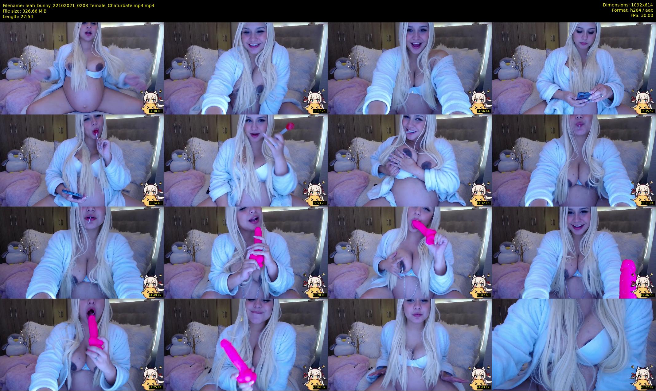 leah_bunny — 28 minute Chaturbate female cam show recording, 480p, Oct 22, 2021