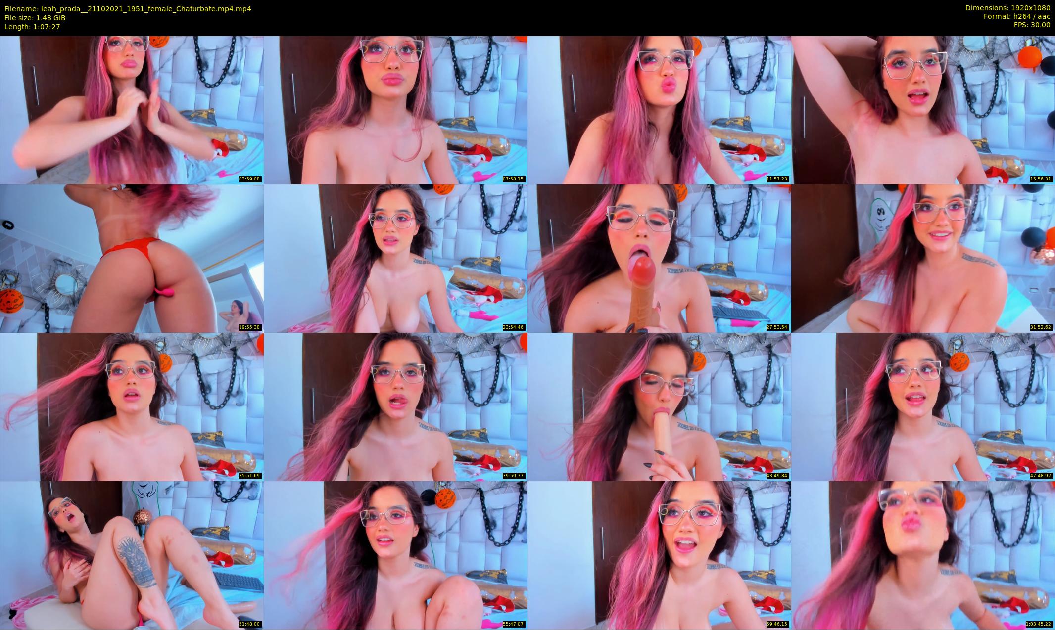 leah_prada_ — 68 minute Chaturbate female cam show recording, 1080p, Oct 21, 2021