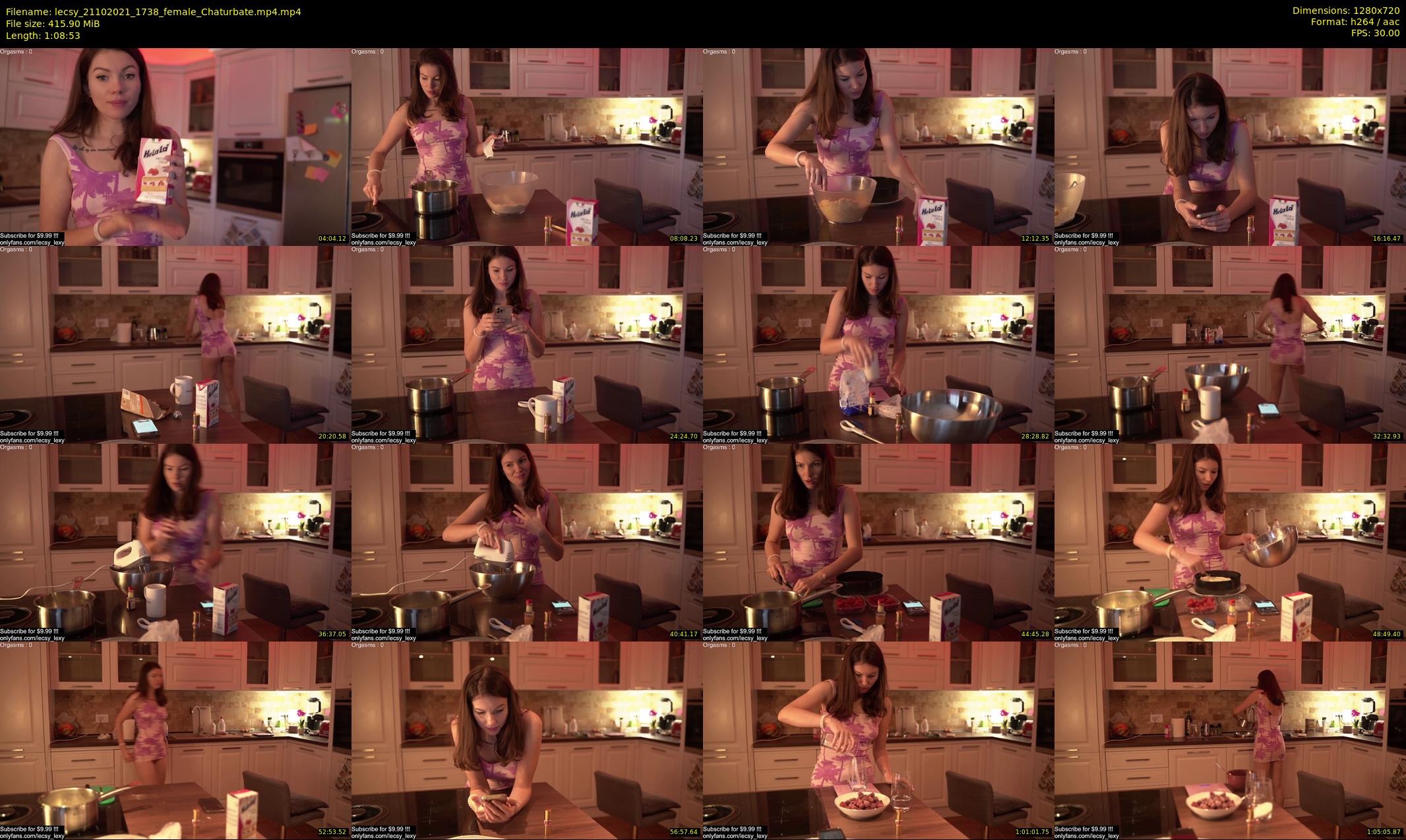 lecsy — 69 minute Chaturbate female cam show recording, 720p, Oct 21, 2021