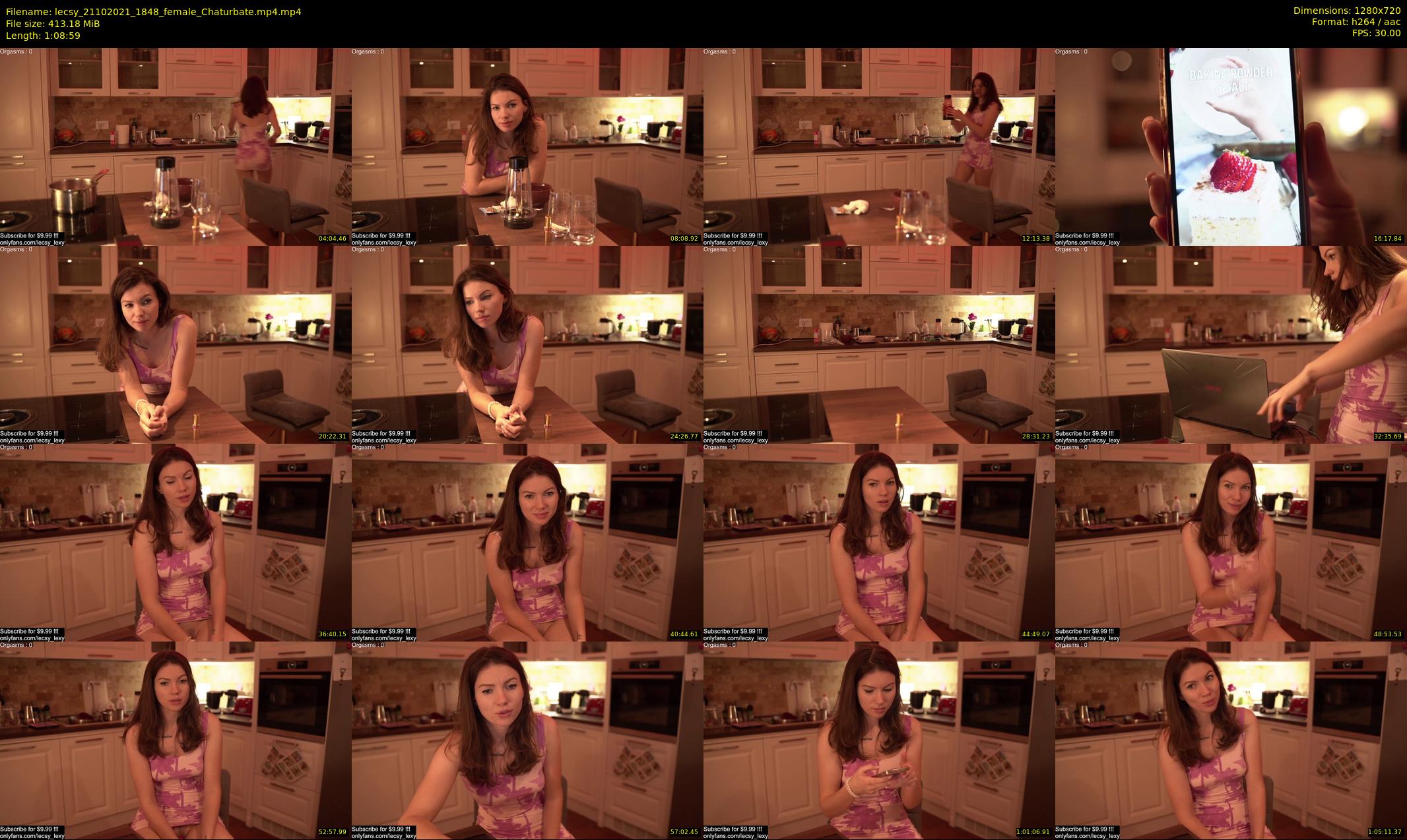 lecsy — 69 minute Chaturbate female cam show recording, 720p, Oct 21, 2021