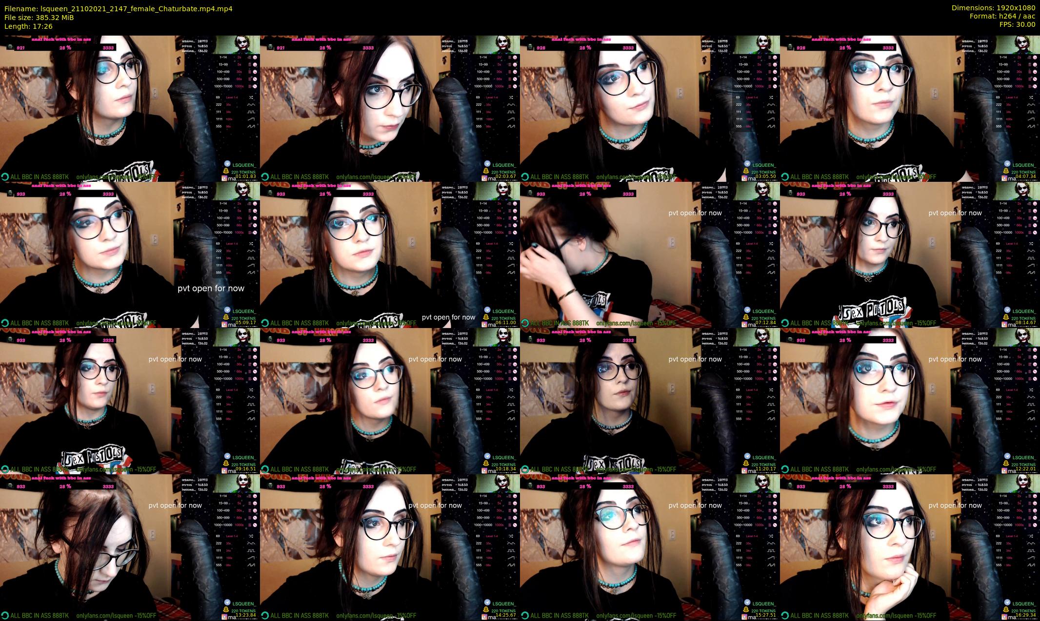 lsqueen — 18 minute Chaturbate female cam show recording, 1080p, Oct 21, 2021