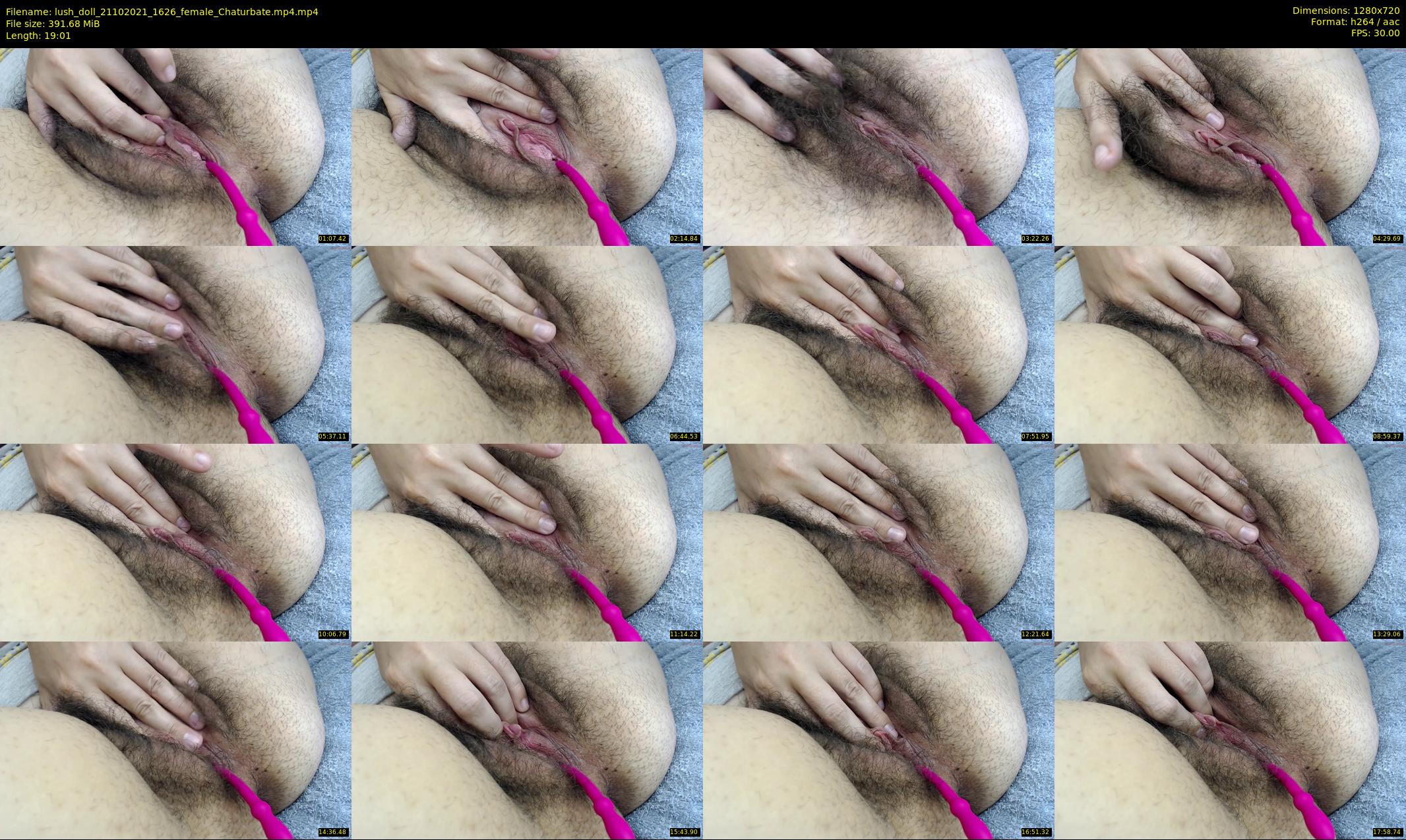 lush_doll — 20 minute Chaturbate female cam show recording, 720p, Oct 21, 2021