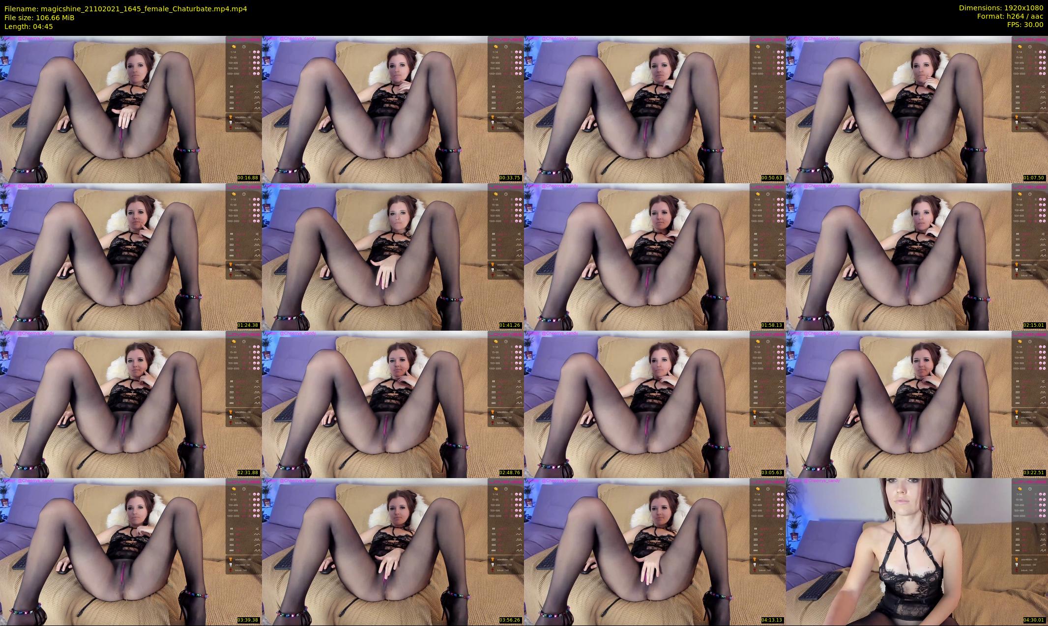 magicshine — 5 minute Chaturbate female cam show recording, 1080p, Oct 21, 2021