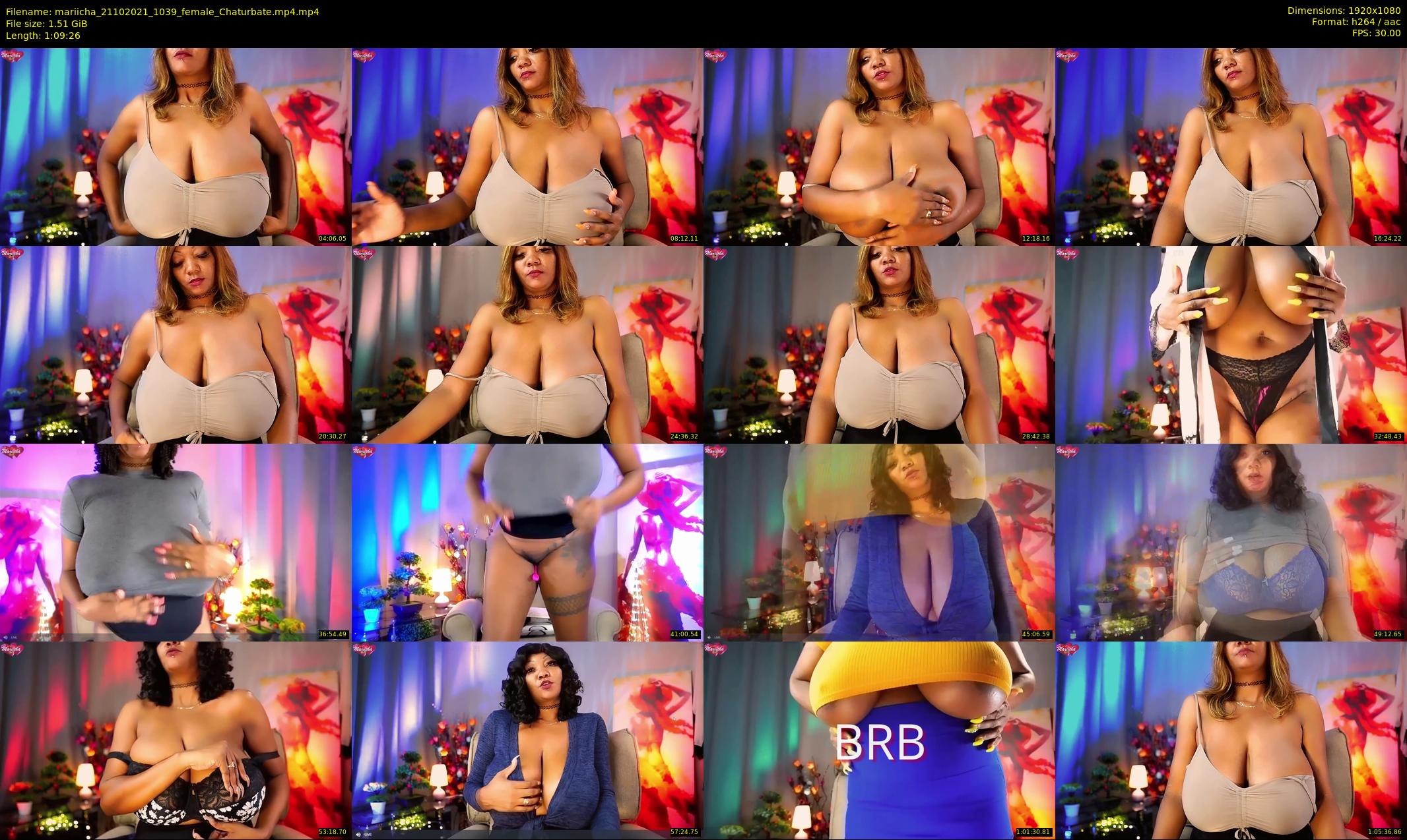 mariicha — 70 minute Chaturbate female cam show recording, 1080p, Oct 21, 2021