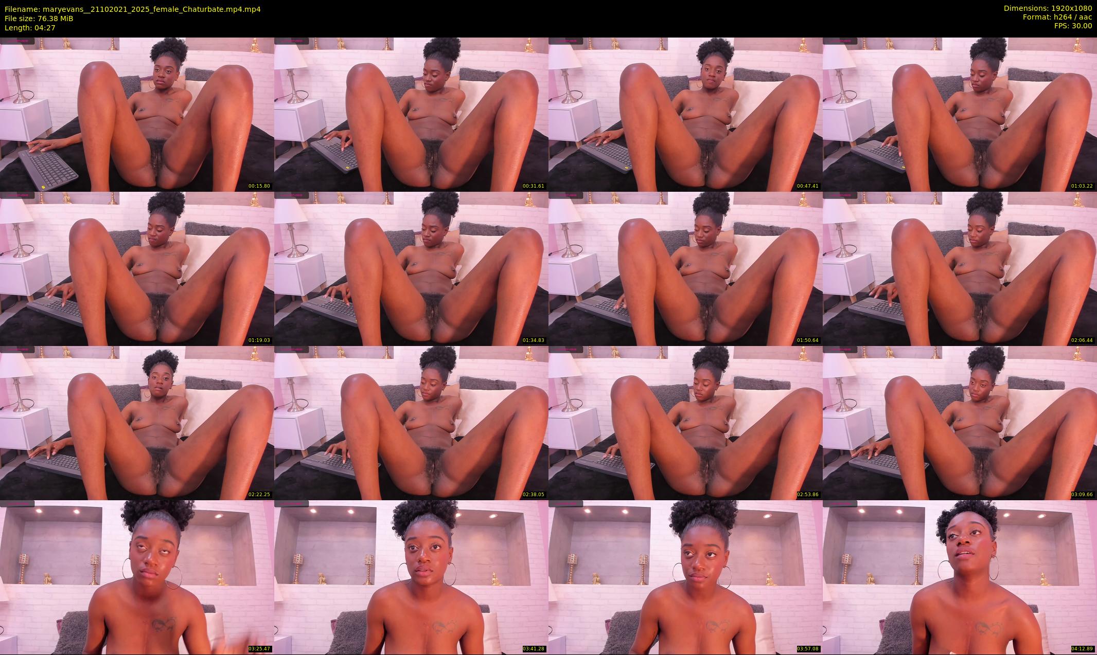 maryevans_ — 5 minute Chaturbate female cam show recording, 1080p, Oct 21, 2021