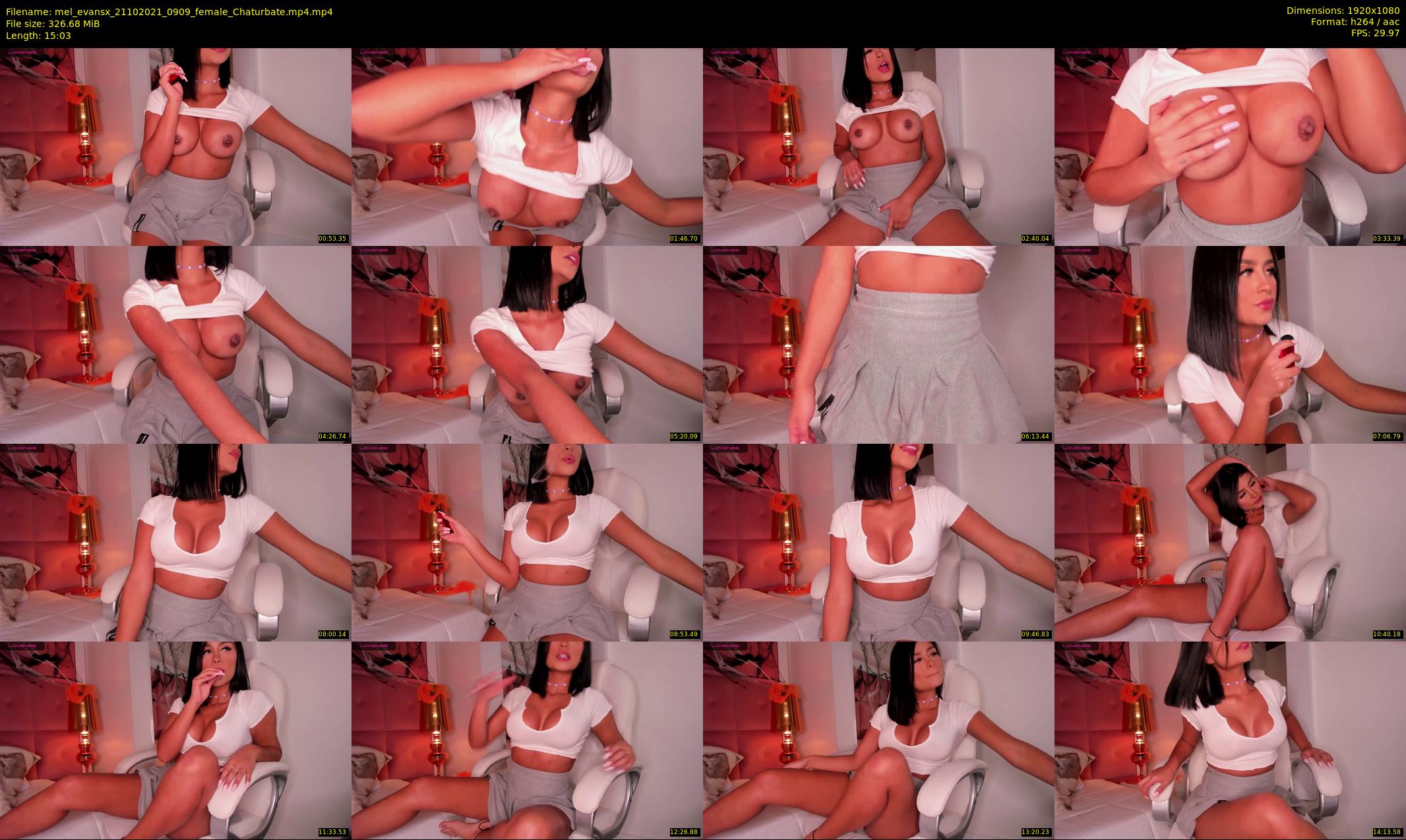 mel_evansx — 16 minute Chaturbate female cam show recording, 1080p, Oct 21, 2021