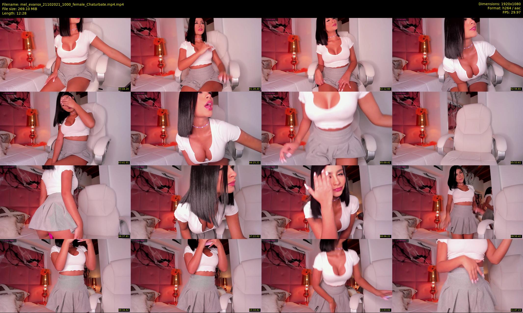 mel_evansx — 13 minute Chaturbate female cam show recording, 1080p, Oct 21, 2021