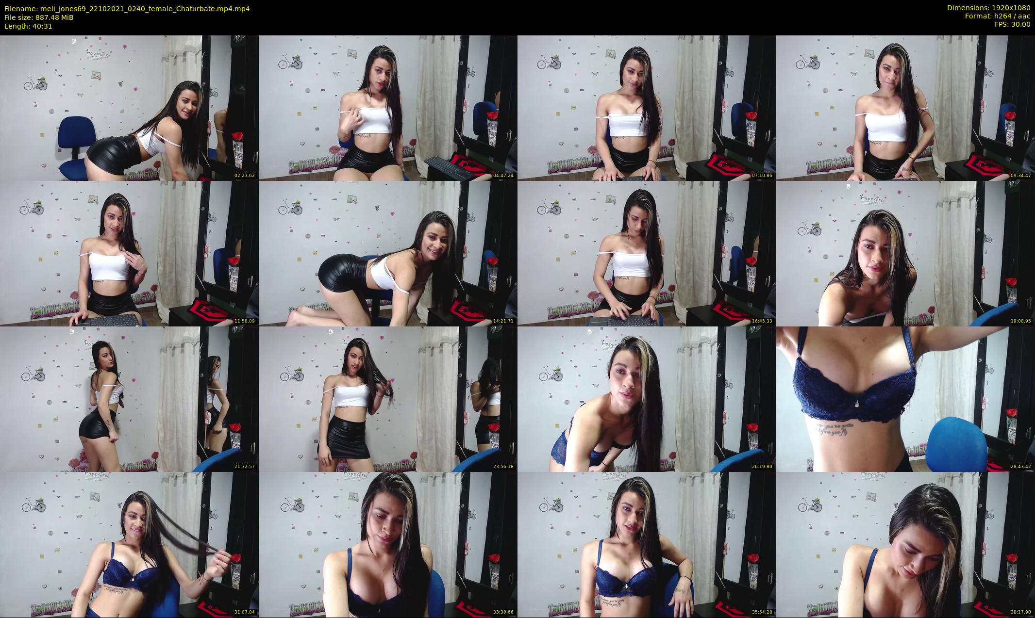 meli_jones69 — 41 minute Chaturbate female cam show recording, 1080p, Oct 22, 2021