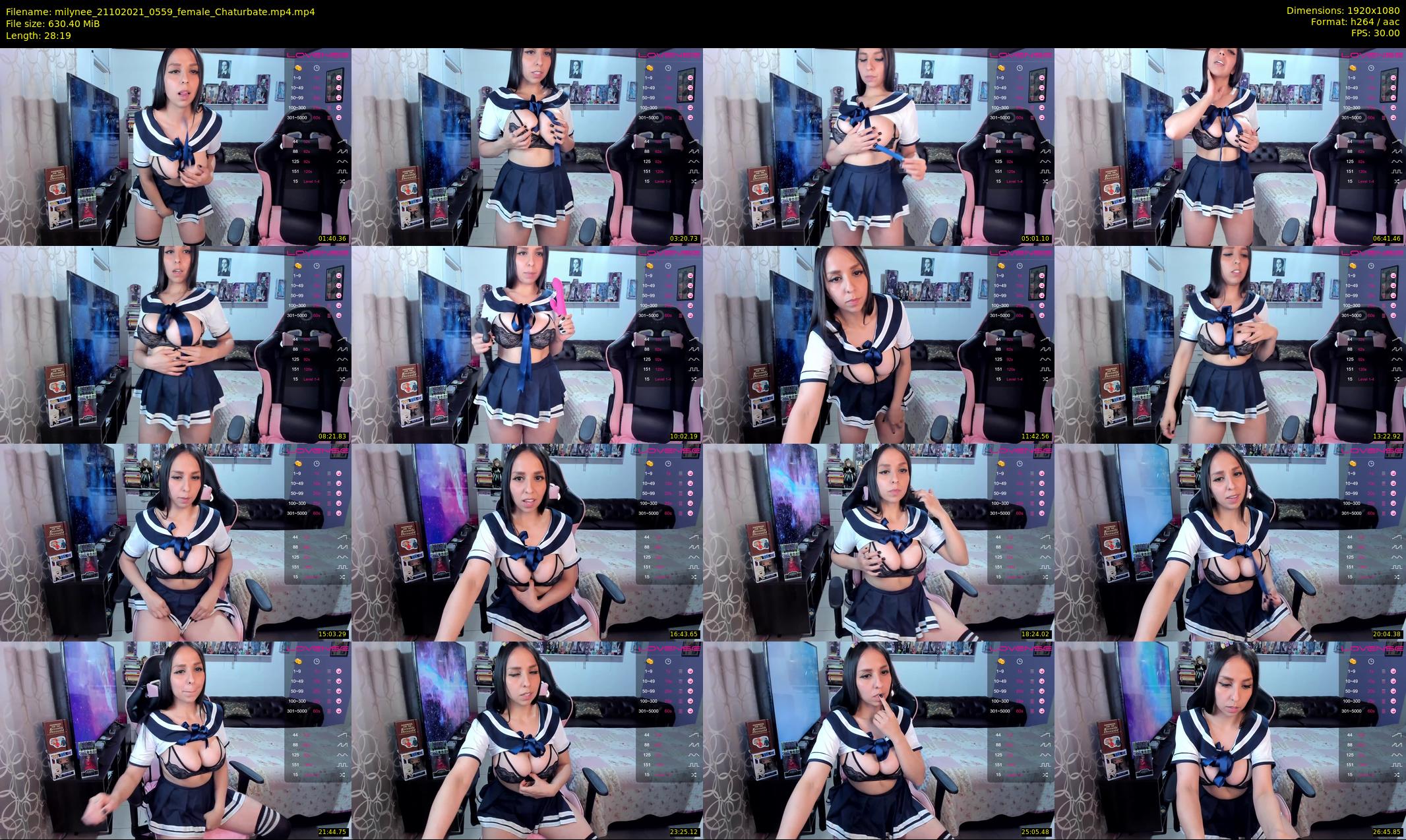 milynee — 29 minute Chaturbate female cam show recording, 1080p, Oct 21, 2021
