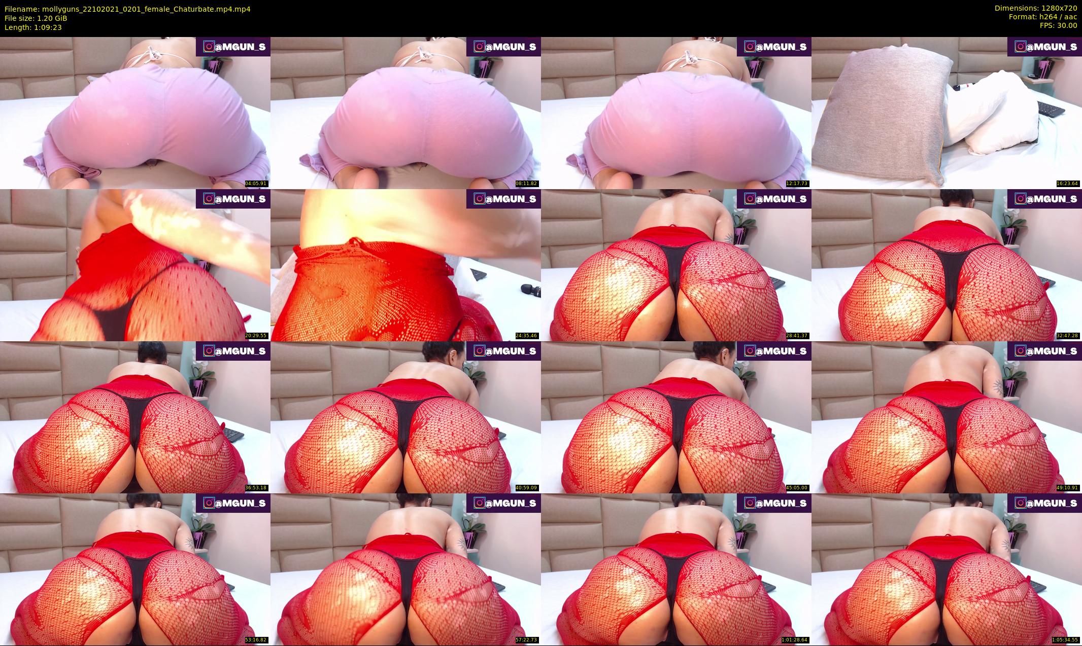 mollyguns — 70 minute Chaturbate female cam show recording, 720p, Oct 22, 2021