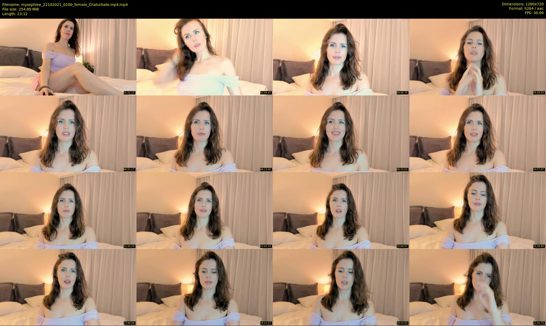 mysophiee — 24 minute Chaturbate female cam show recording, 720p, Oct 22, 2021
