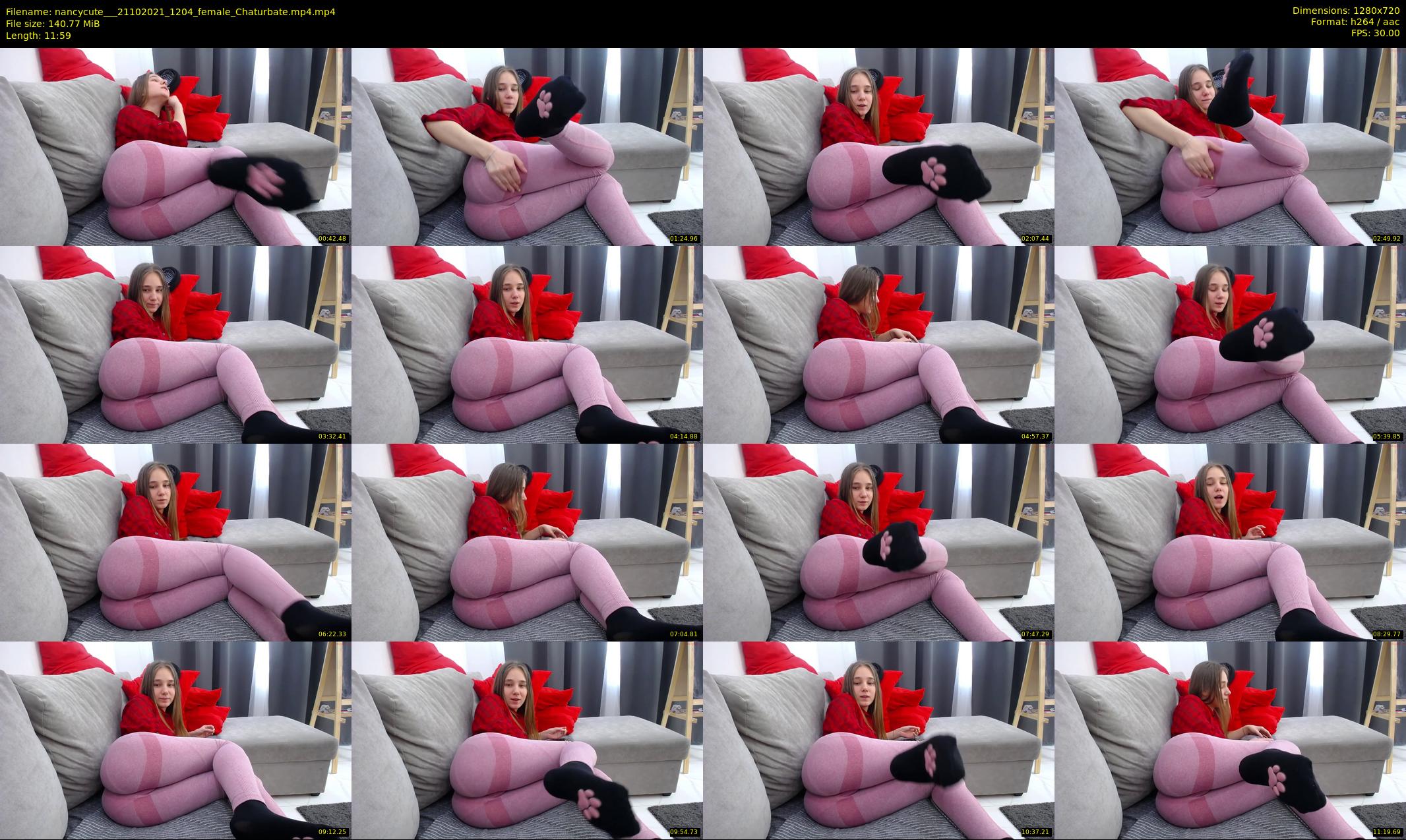 nancycute__ — 12 minute Chaturbate female cam show recording, 720p, Oct 21, 2021