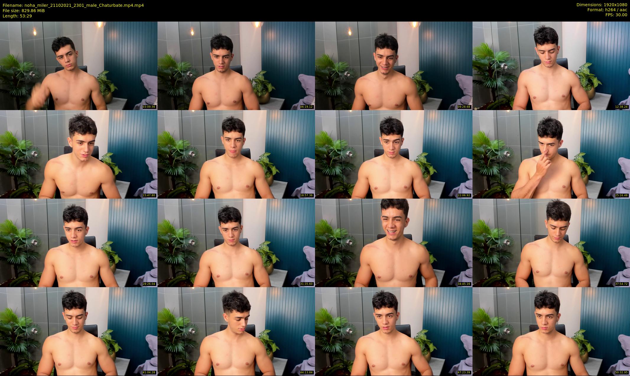 noha_miler — 54 minute Chaturbate male cam show recording, 1080p, Oct 21, 2021
