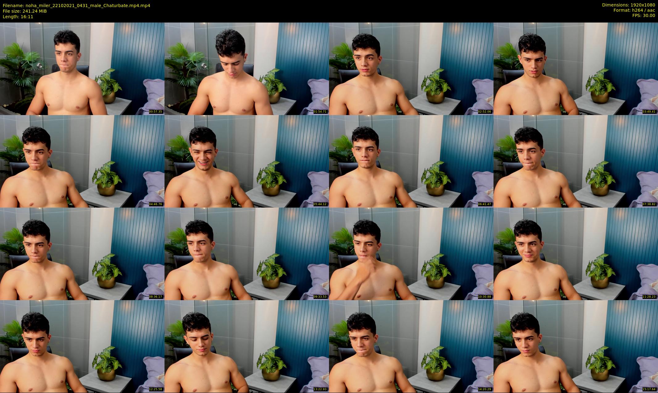 noha_miler — 17 minute Chaturbate male cam show recording, 1080p, Oct 22, 2021