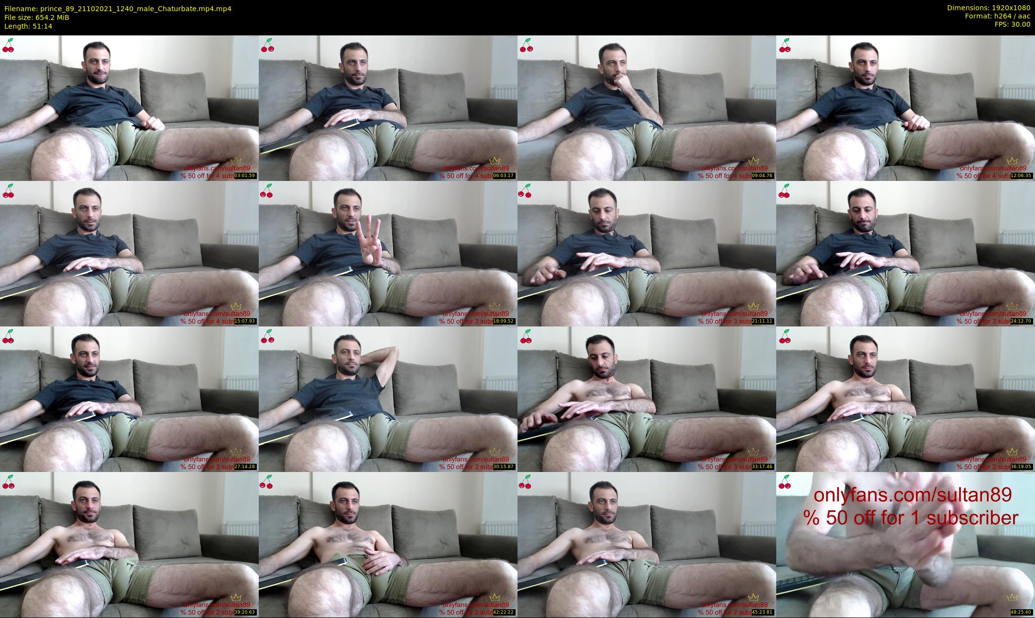 prince_89 — 52 minute Chaturbate male cam show recording, 1080p, Oct 21, 2021