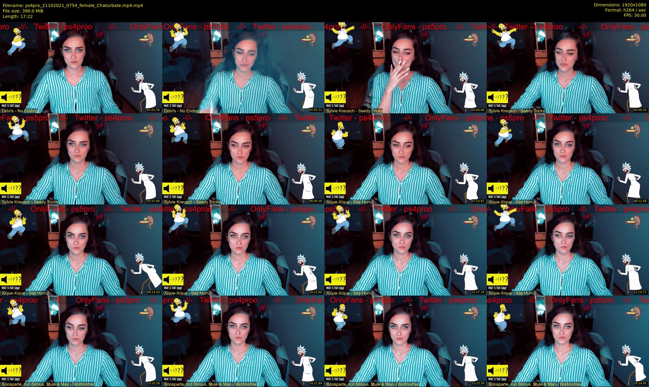 ps4pro — 18 minute Chaturbate female cam show recording, 1080p, Oct 21, 2021