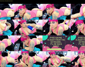 pyrowayne — 76 minute Chaturbate female cam show recording, 1080p, Oct 22, 2021