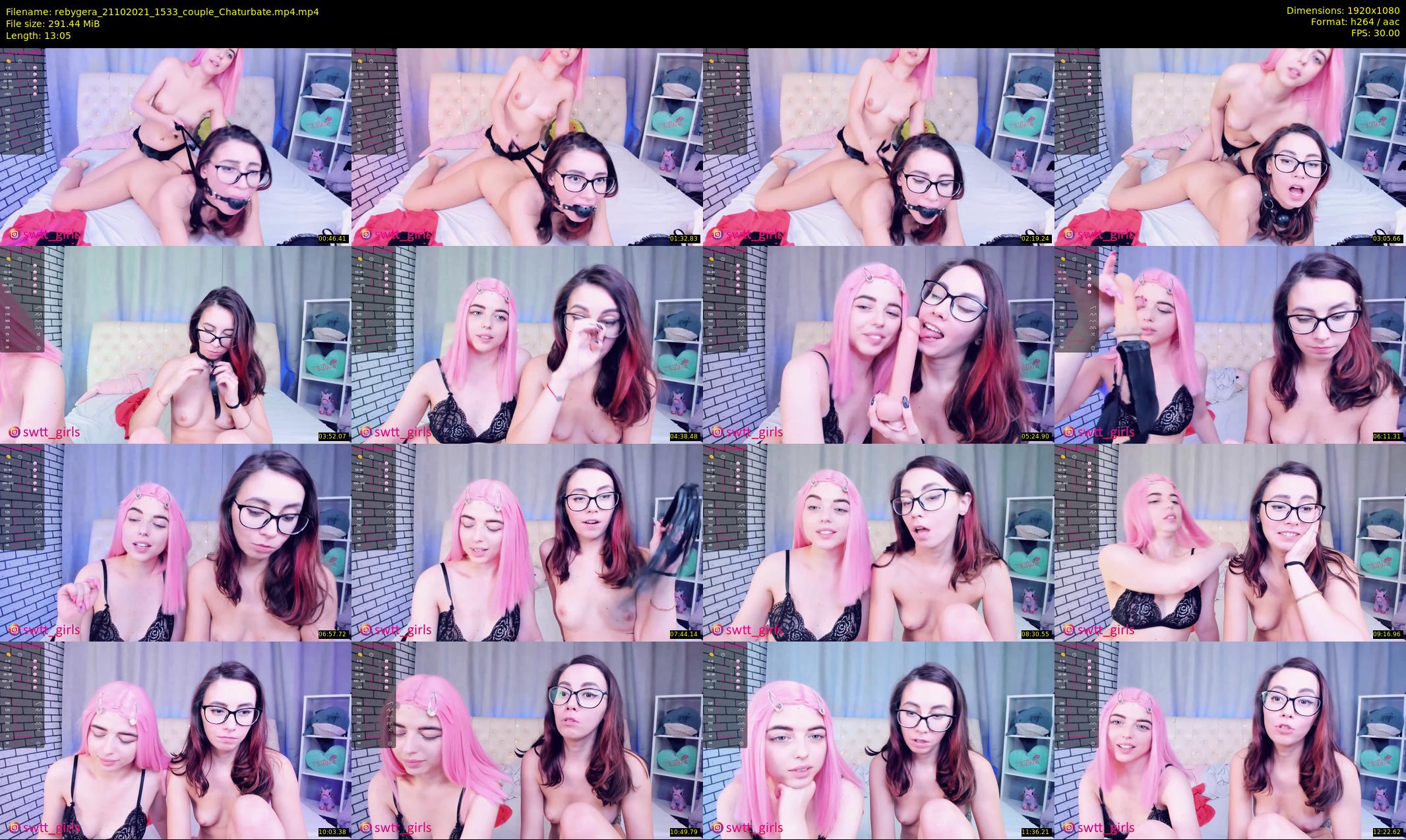 rebygera — 14 minute Chaturbate couple cam show recording, 1080p, Oct 21, 2021
